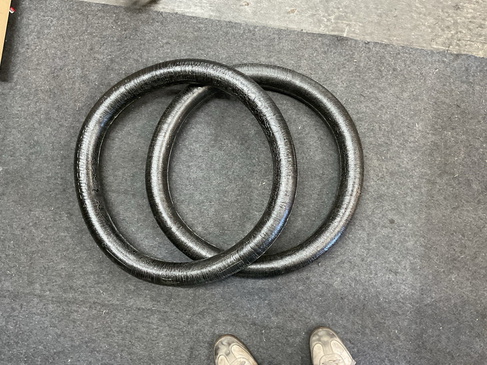Lot of 2 Michelin Bib Mousse Foam Tube M15 80/100-21F 90/90-21F 63018 Front Lot of 2 Michelin Bib Mousse Foam Tube M15 80/100-21F 90/90-21F 63018 Front
