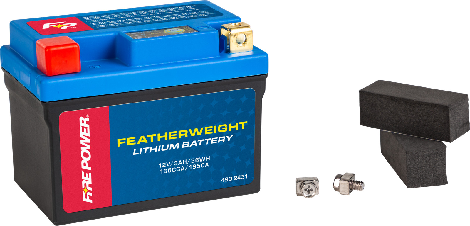 Fire Power LFP02-B Featherweight Lithium Battery 165 CCA 12V/36WH