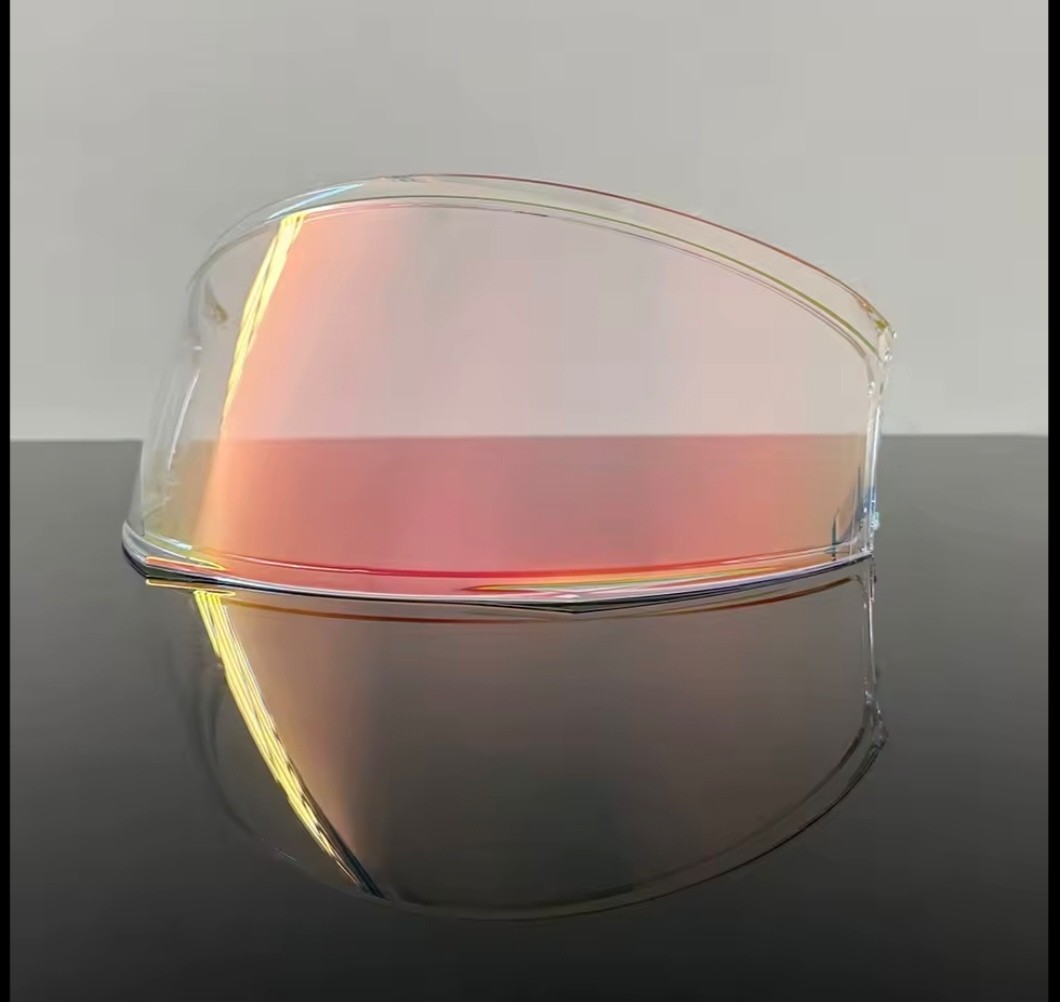 For Shark EVO-ONE 2 EVO ES / EVO GT VZ150 Visor Clear Red Shield mirerà visera