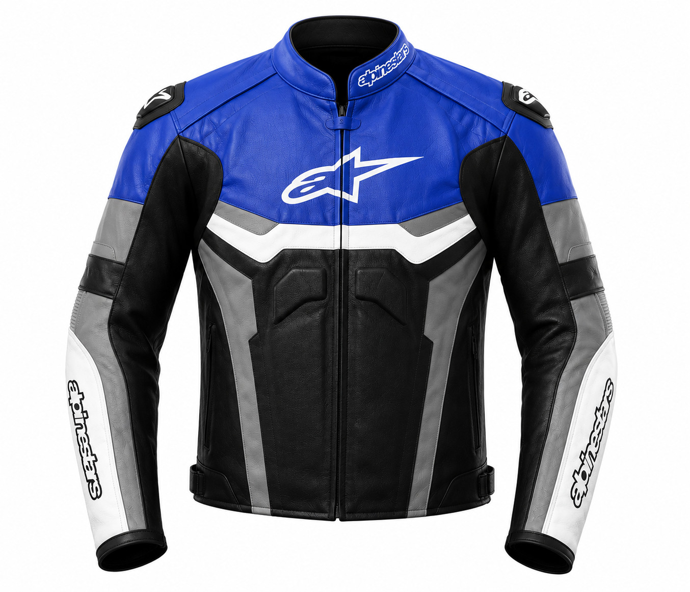 Alpinestars Original Cowhide Leather Jacket, Biker\'s Racing Motorbike Jacket Alpinestars Original Cowhide Leather Jacket, Biker\'s Racing Motorbike Jacket