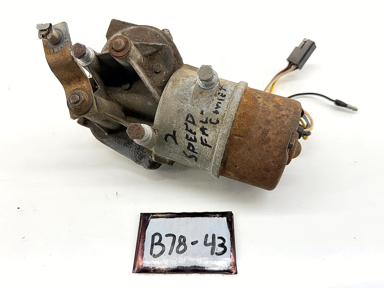 OEM 1963 1964 Galaxie Two Speed Windshield Wiper Motor & Mercury STD COMET B78-4