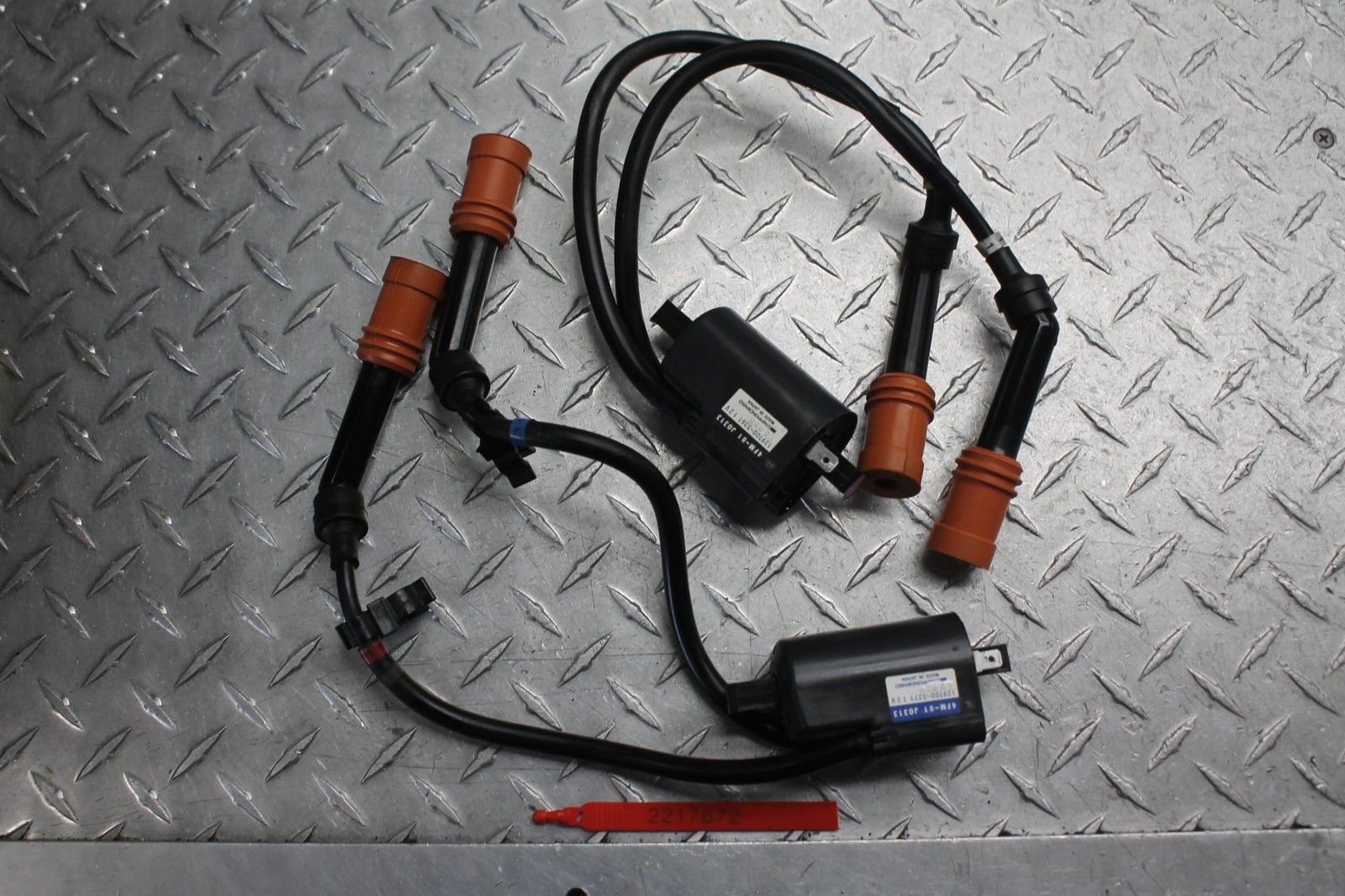 1997 YAMAHA YZF1000 IGNITION STICK COIL SET PACK IGNITOR 4KM-82310-02-00 1997 YAMAHA YZF1000 IGNITION STICK COIL SET PACK IGNITOR 4KM-82310-02-00