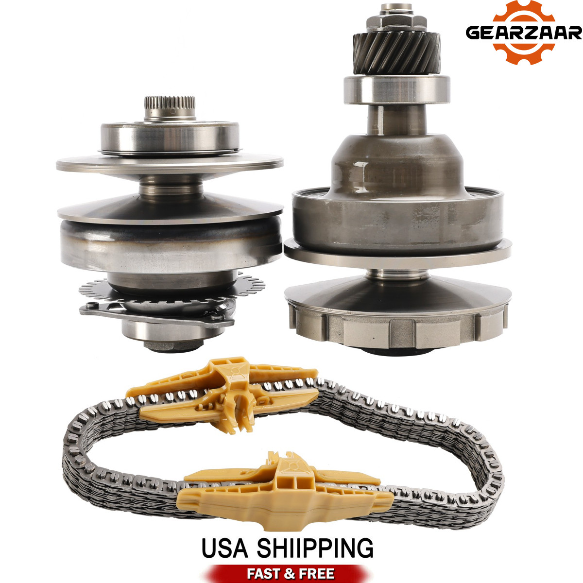 JF018 JF018E CVT Auto Transmission Pulley With Belt Chain For Nissan Gearbox