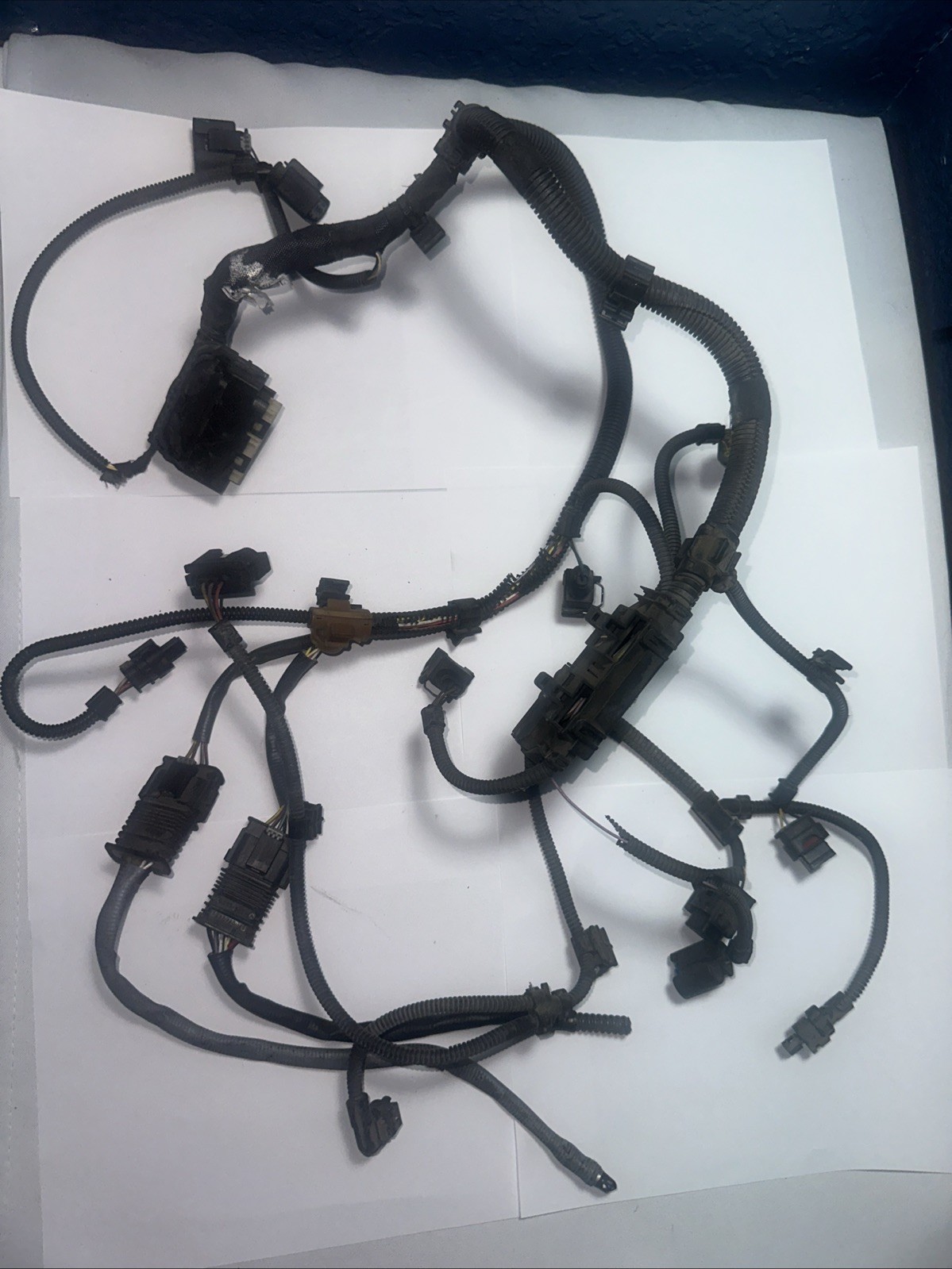 12-16 BMW 328i 428i 228i F30 F32 N20 Engine Wiring Harness OEM 12527605915