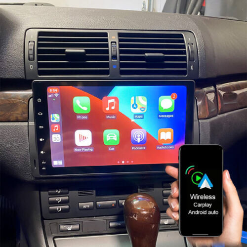 For BMW 3-series E46 M3 1998-2006 Android12 Carplay Car Stereo Radio GPS NAVI BT