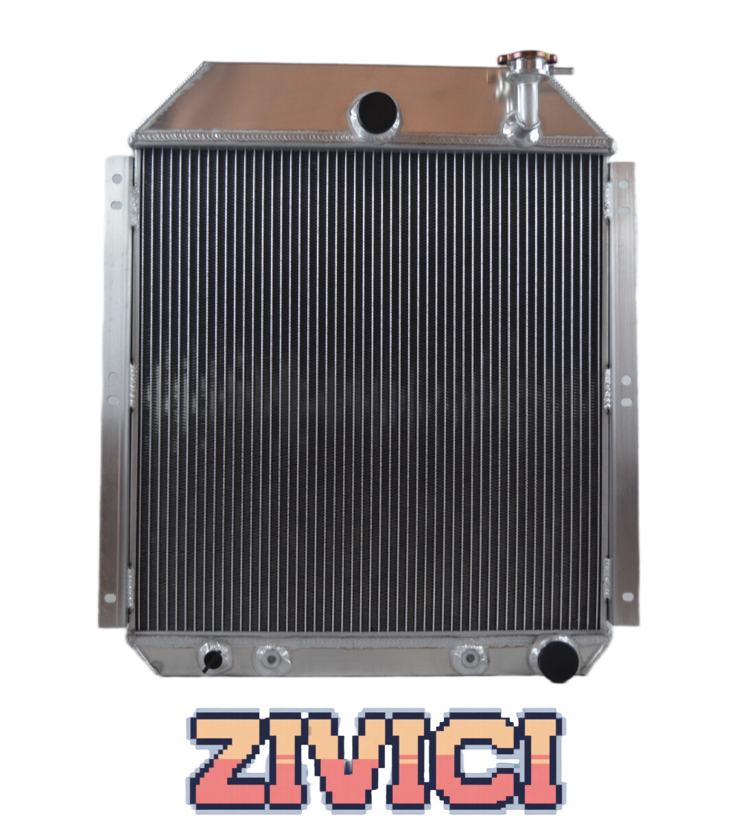 Aluminum 3 Row Radiator For 1950 1951 1952 53 1954 GMC Panel Trucks 3.7L 4.1L I6