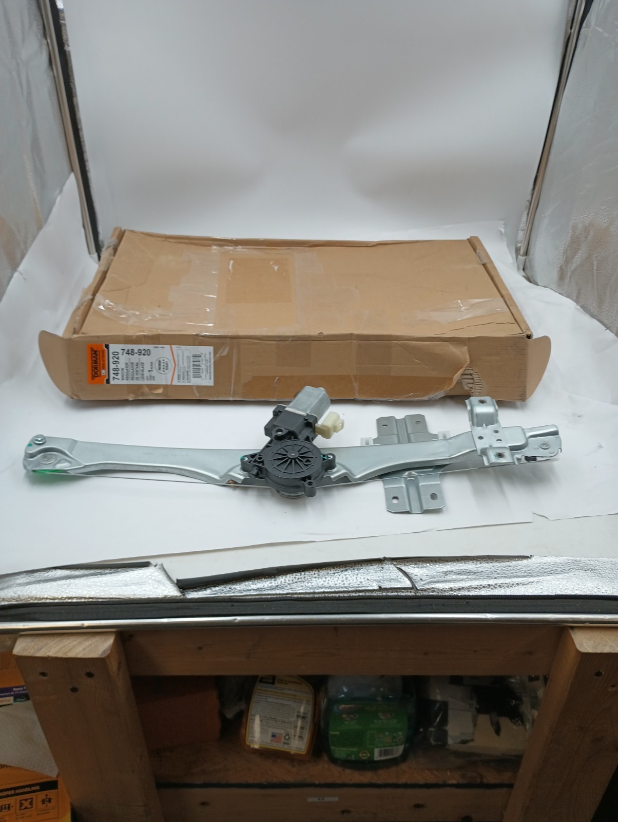 DORMAN 748-920 POWER WINDOW MOTOR & REGULATOR ASSEMBLY 