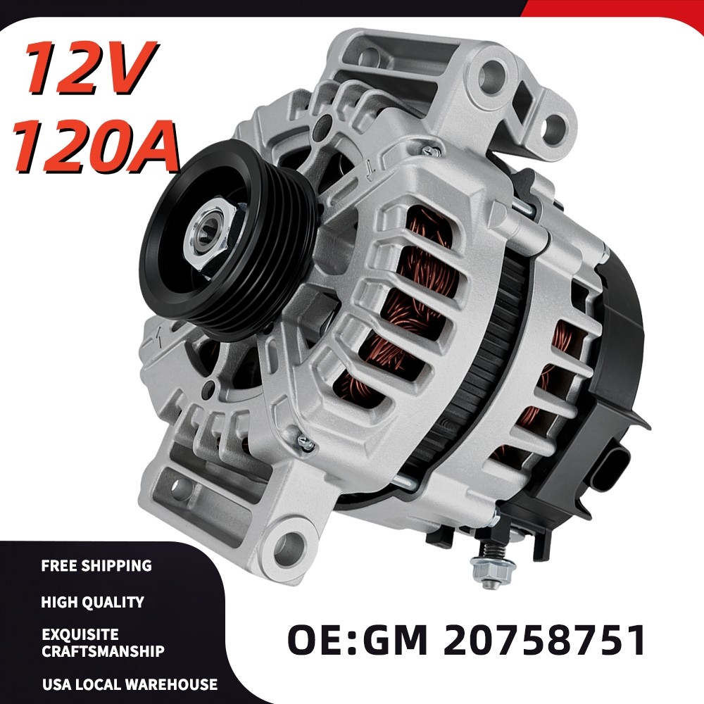 20758751 Alternator For Chevy Cobalt MalibuPontiac G5 Saturn Aura 2.2L 2008-2012