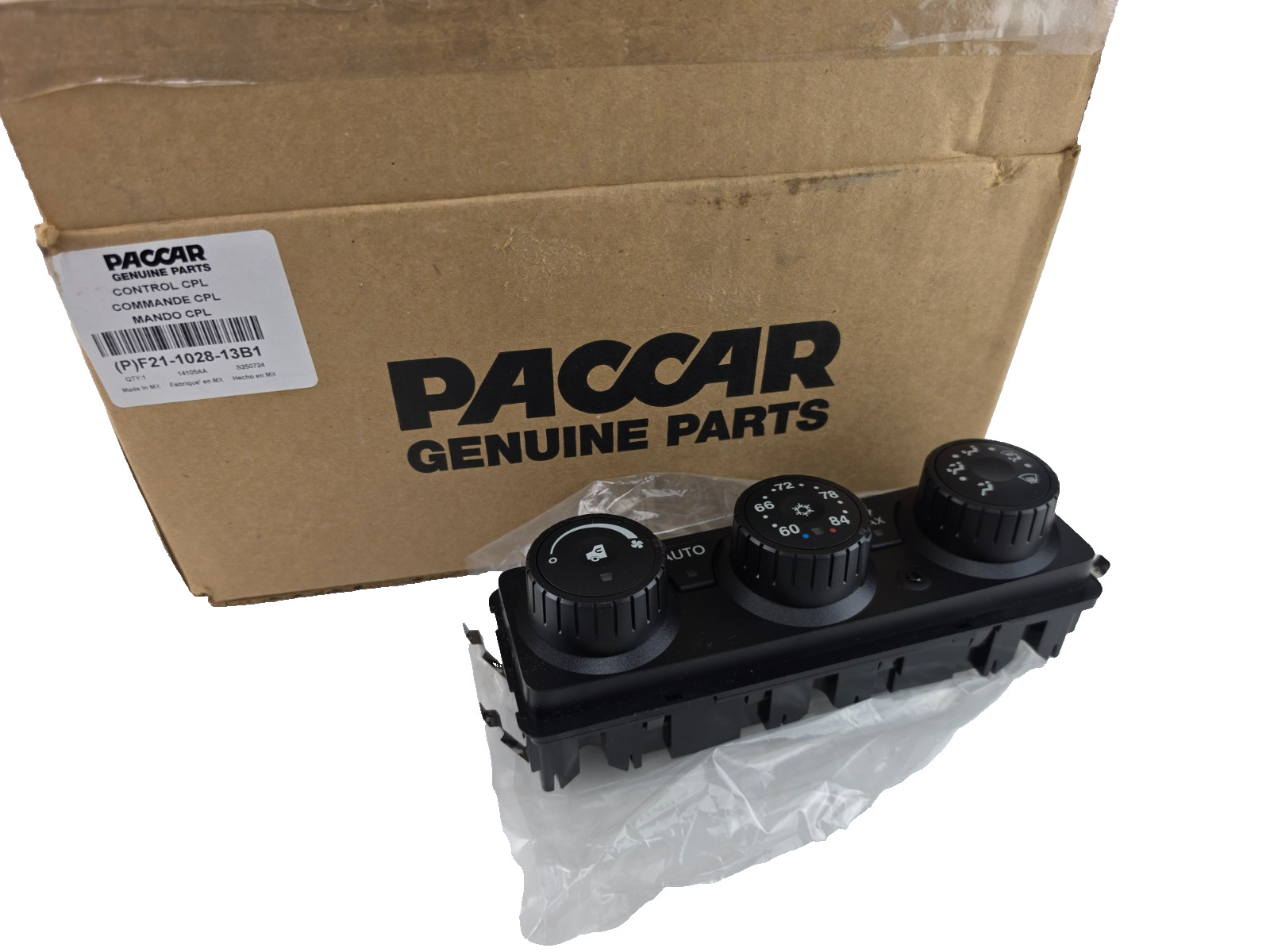 NEW Genuine Paccar HVAC Climate Control Module F21-1028-13B1 F21102813B1