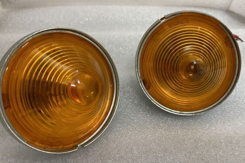 Suitable For Willys Jeep CJ-3B CJ3 CJ5 CJ6 Turn Signal Amber Light Indicator