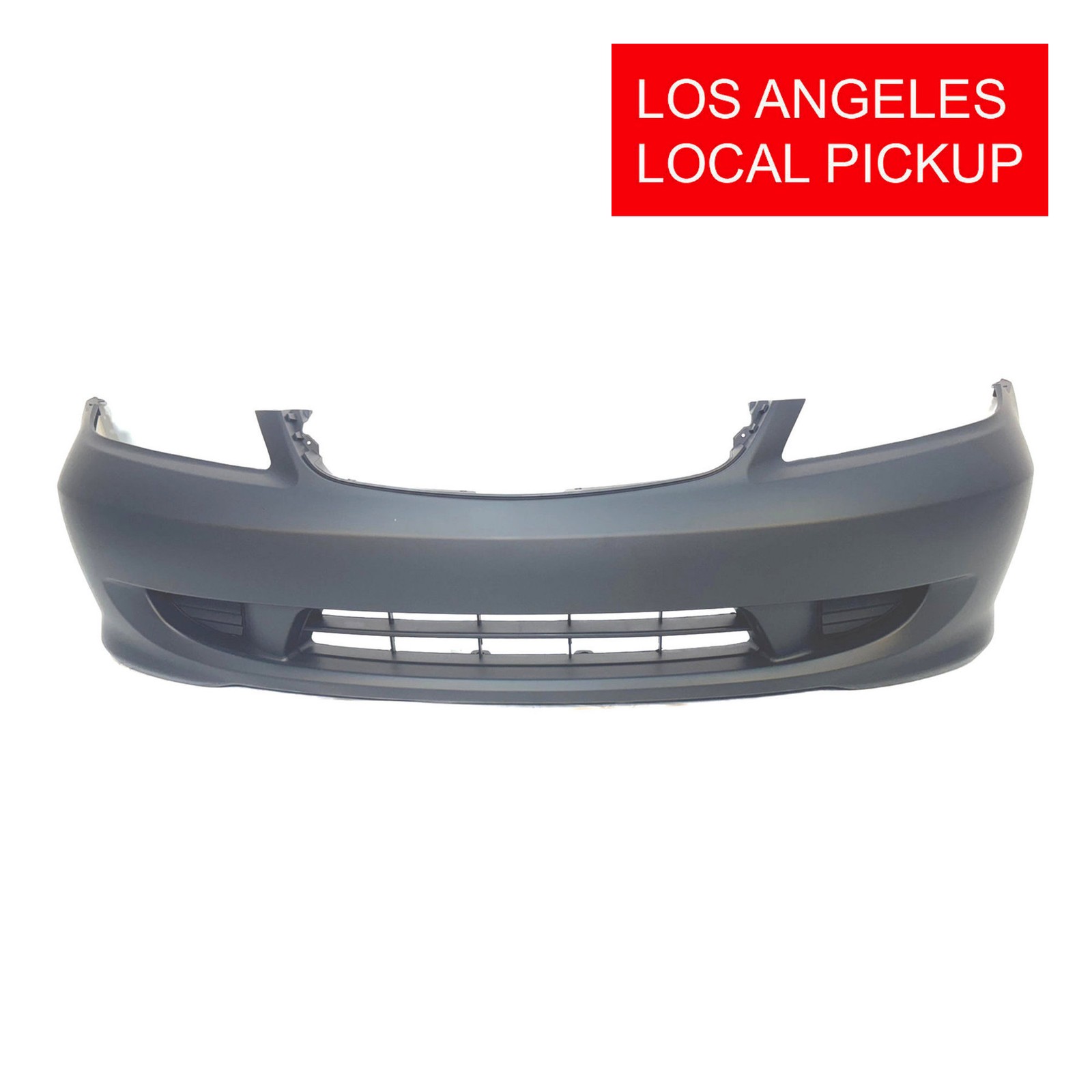 2004-2005 Honda Civic Sedan/Coupe Hybrid Primed Front Bumper Cover HO1000216 2004-2005 Honda Civic Sedan/Coupe Hybrid Primed Front Bumper Cover HO1000216