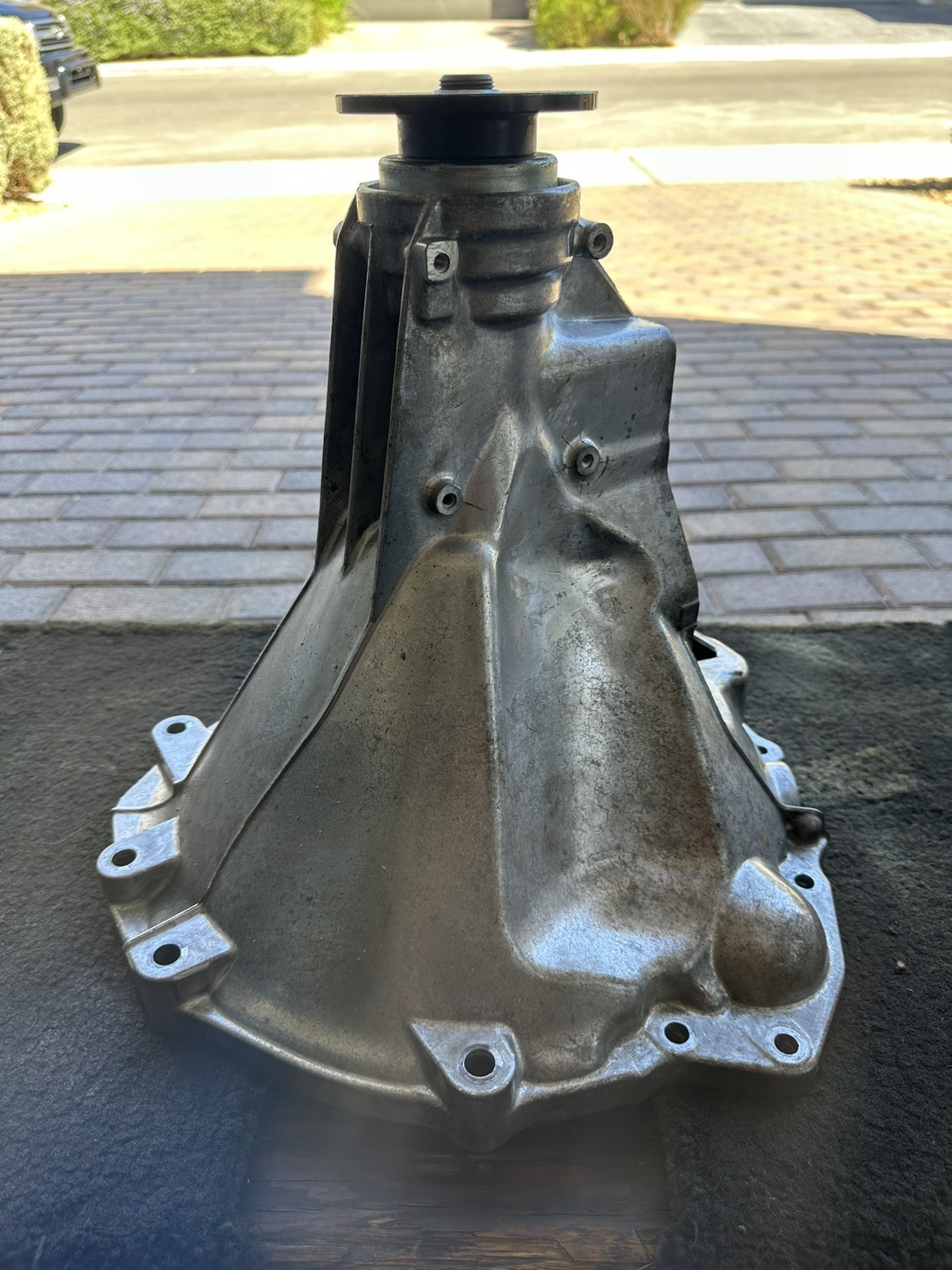 2015 Nissan GTR R35 OEM VR38 OEM Bell Housing Flywheel Damper Disc DBA CBA 2015 Nissan GTR R35 OEM VR38 OEM Bell Housing Flywheel Damper Disc DBA CBA
