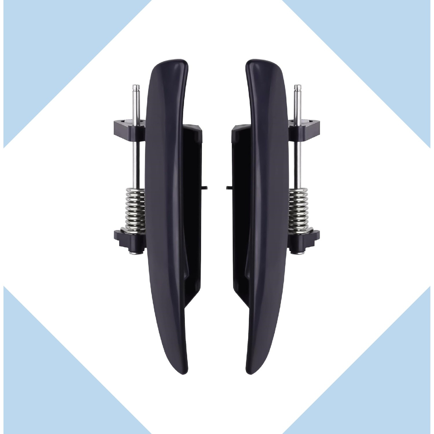 2Pcs Exterior Outside Door Handle For 1994-2001 Honda Acura Integra Model L & R
