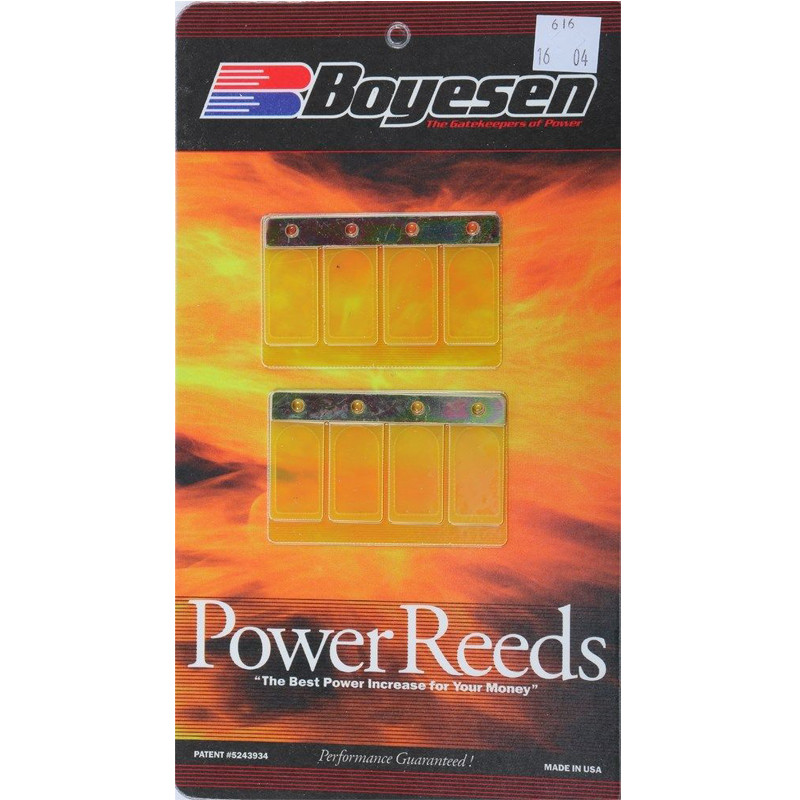 Boyesen Power Reeds Husqvarna CR250, CR430, CR500, WR250, WR430 Boyesen Power Reeds Husqvarna CR250, CR430, CR500, WR250, WR430