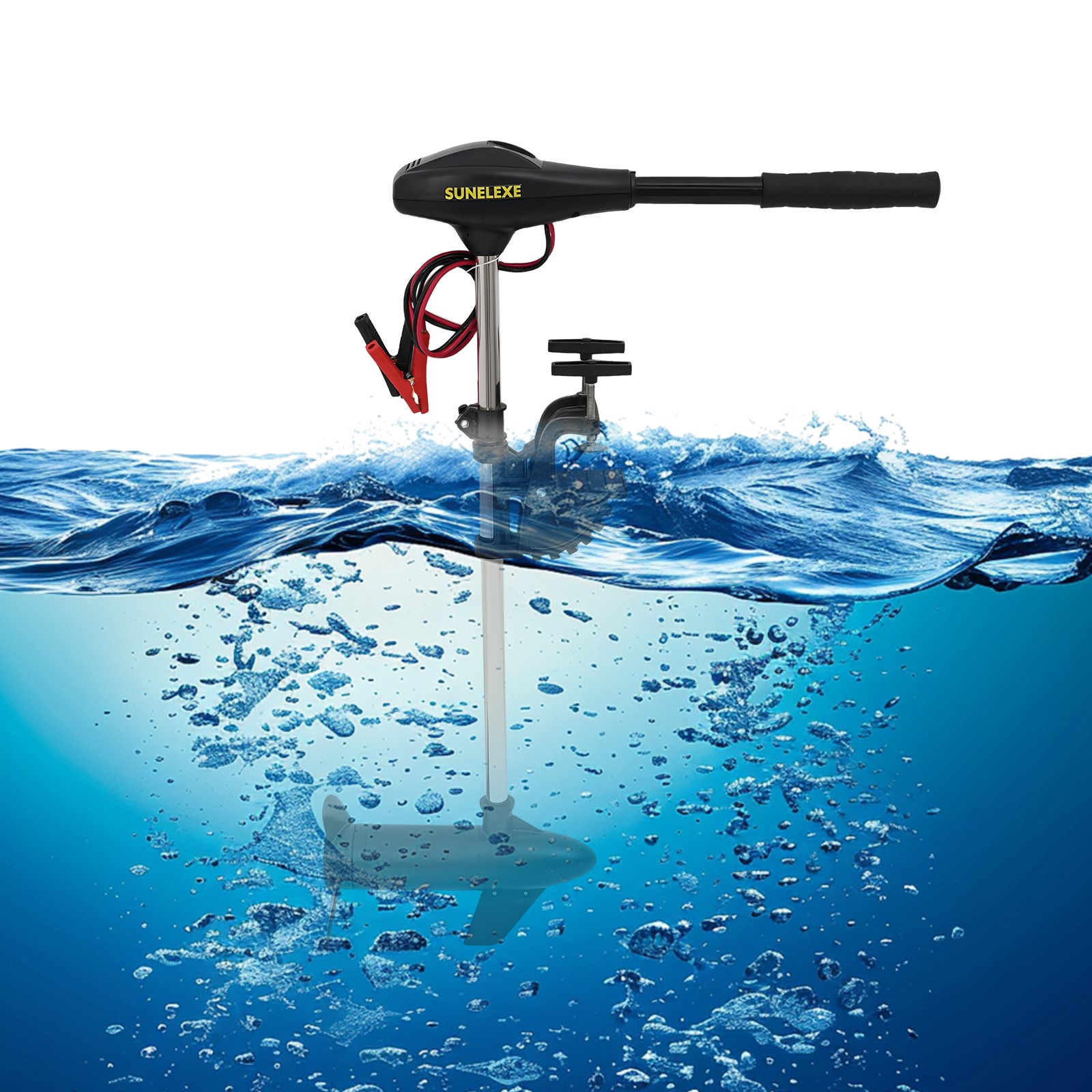 12V 40lbs Electric Outboard Motor Brush Trolling Motor Fishing Boat Engine Motor