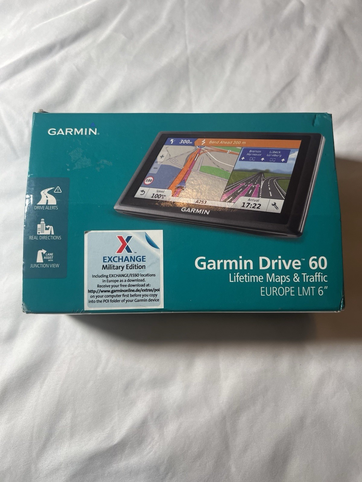 New In Open Box Garmin Drive 60 LMT GPS Navigator Lifetime Maps Complete New In Open Box Garmin Drive 60 LMT GPS Navigator Lifetime Maps Complete