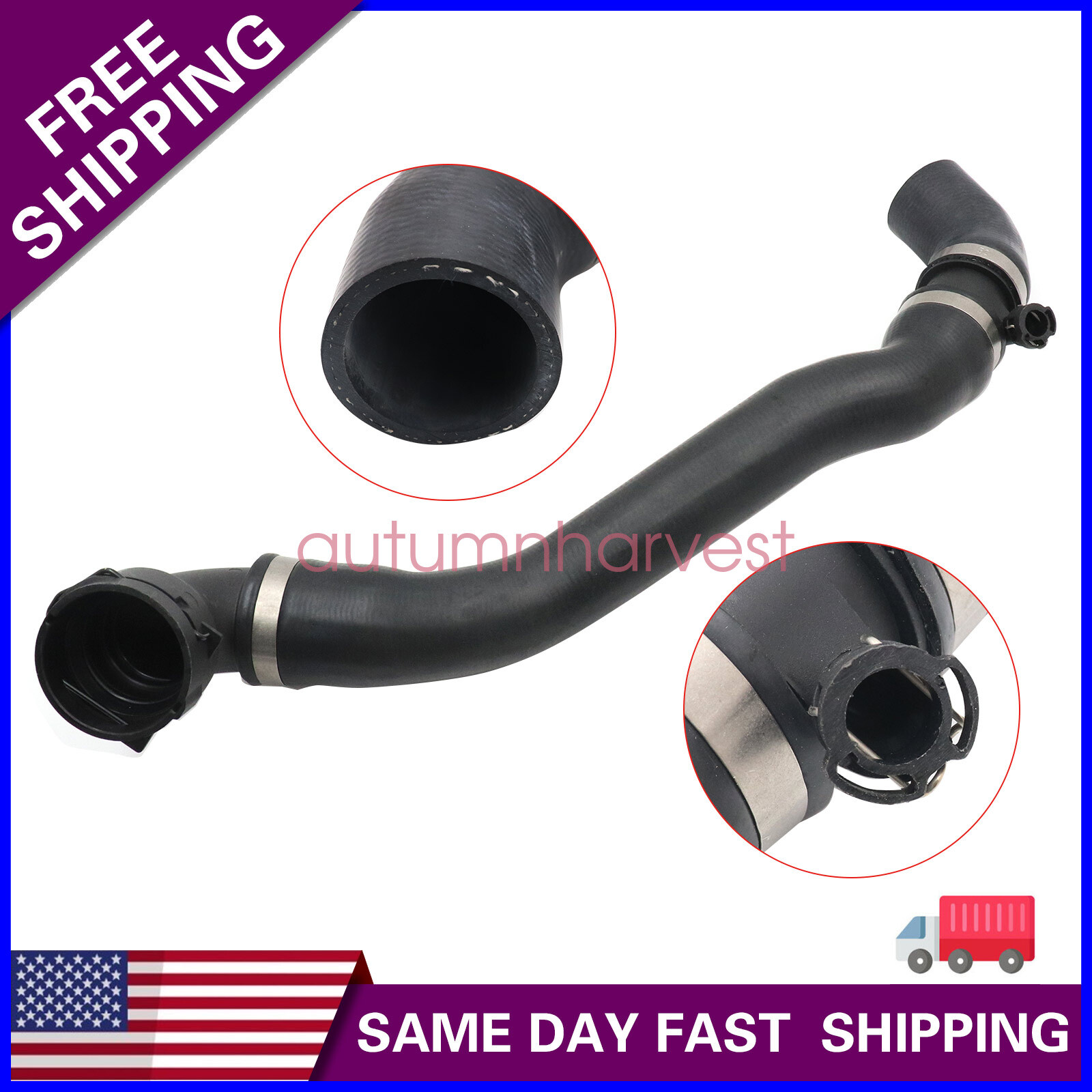 For 1994-2005 2006 Mercedes Benz SL500 Upper Radiator Coolant Hose 2305010282