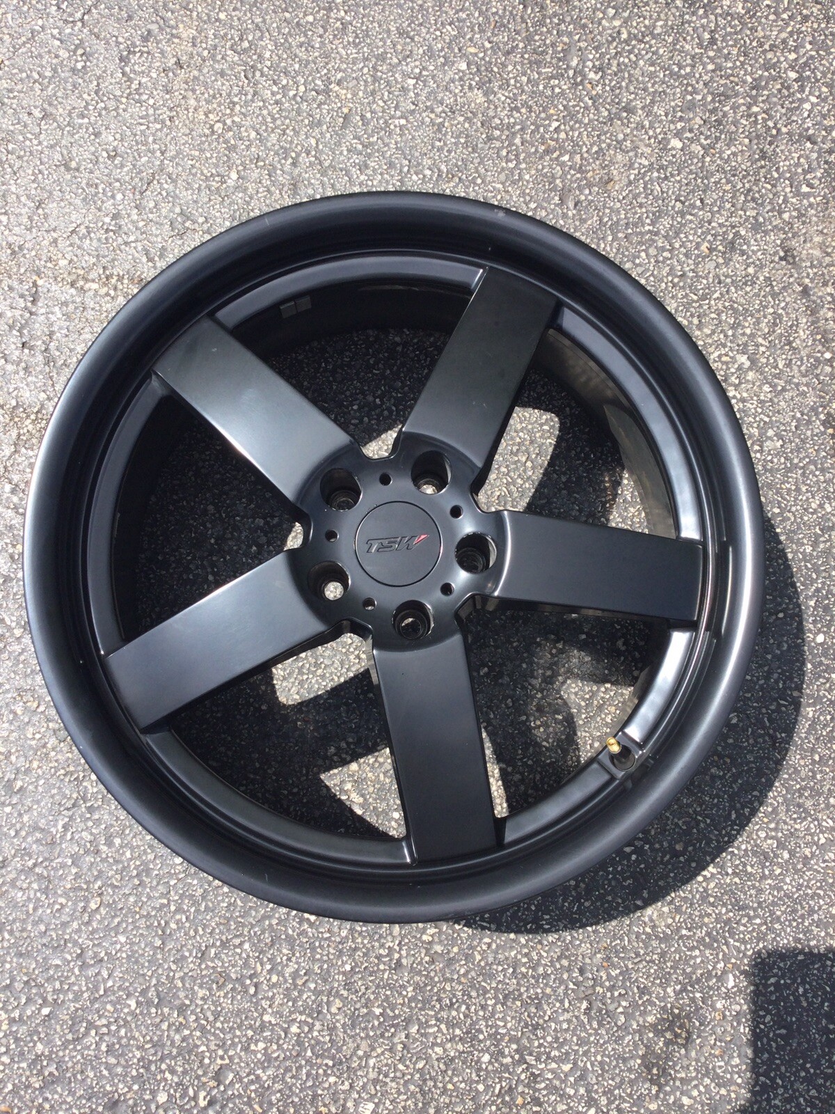 19x8 TSW Wheel \'Rockingham’ Matte Black Alloy Aftermarket Wheel Dodge (Used)