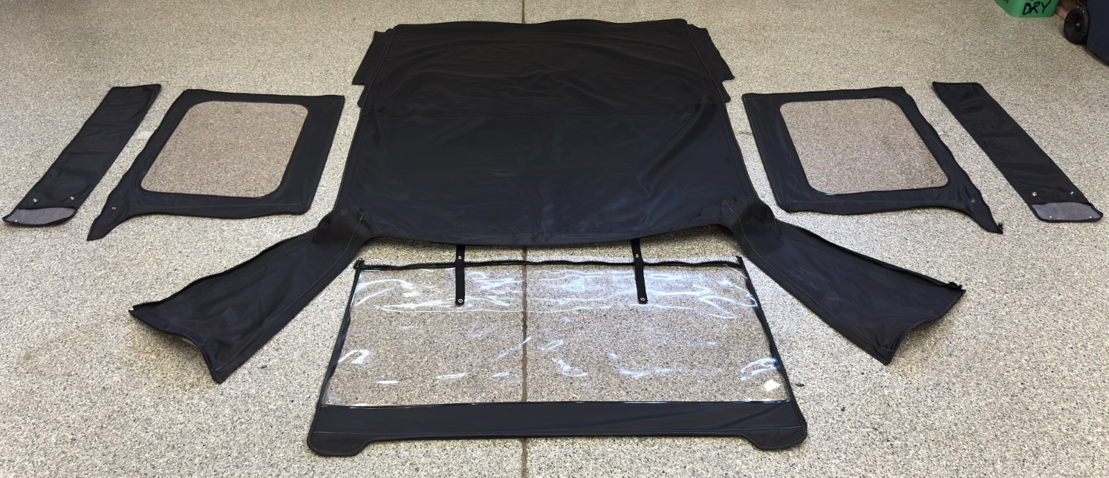 Ultra-Rare Collector-Grade OEM 1994-1995 Jeep Wrangler YJ Soft Top Assembly