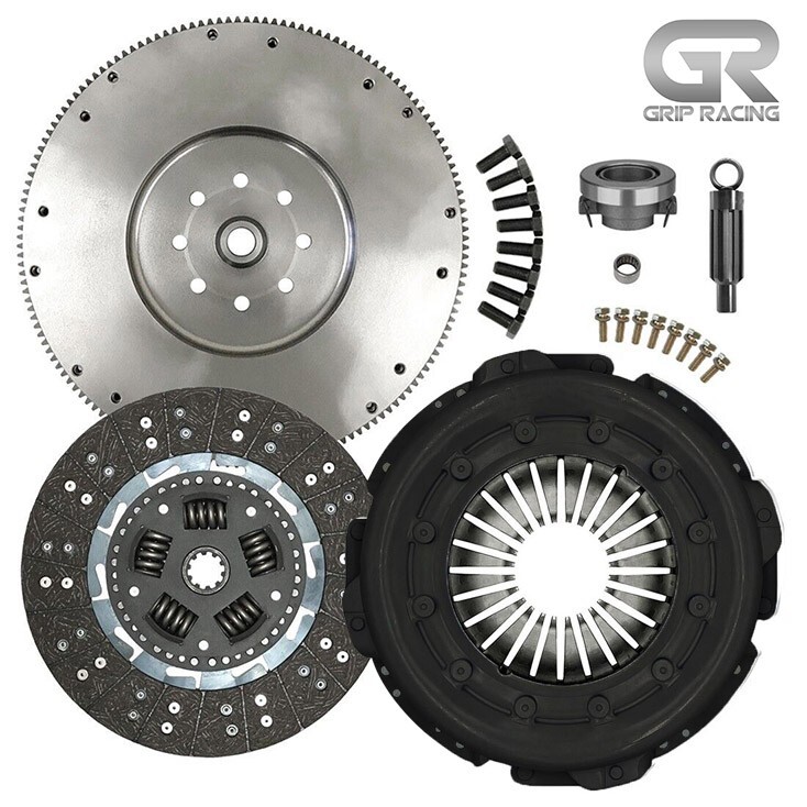 GR Stage 2 Clutch Kit+Solid Flywheel For Ram D250 D350 1989-93 5.9L Turbo Diesel