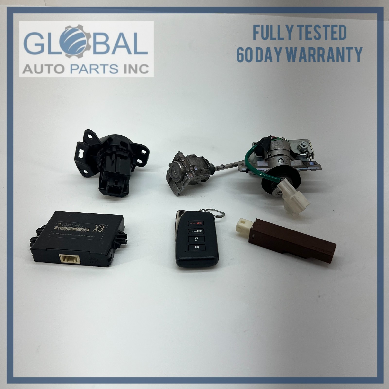 2014-2020 LEXUS IS250 IS300 IS350 SMART KEY DOOR & TRUNK LOCK CYLINDER SET OEM 2014-2020 LEXUS IS250 IS300 IS350 SMART KEY DOOR & TRUNK LOCK CYLINDER SET OEM