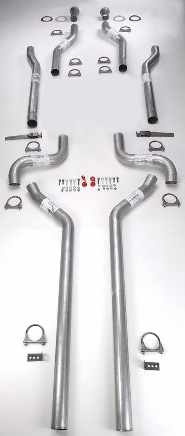 JEGS Header-Back Dual 2-1/2 in. Exhaust Kit for Mopar B-Body