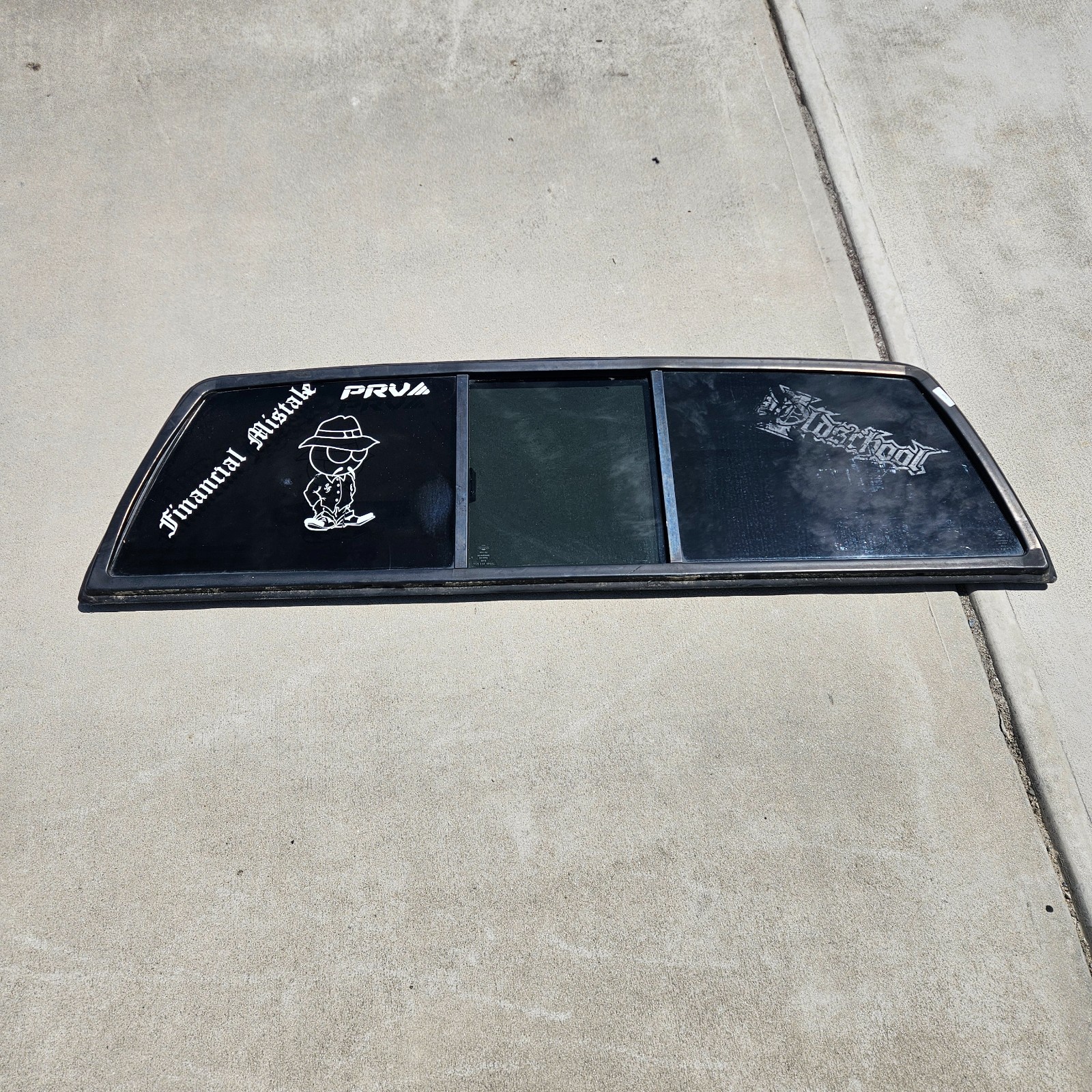 1986-1997 Nissan Pick Up Hardbody D21 Rear Back Glass Sliding OEM Tinted 1986-1997 Nissan Pick Up Hardbody D21 Rear Back Glass Sliding OEM Tinted