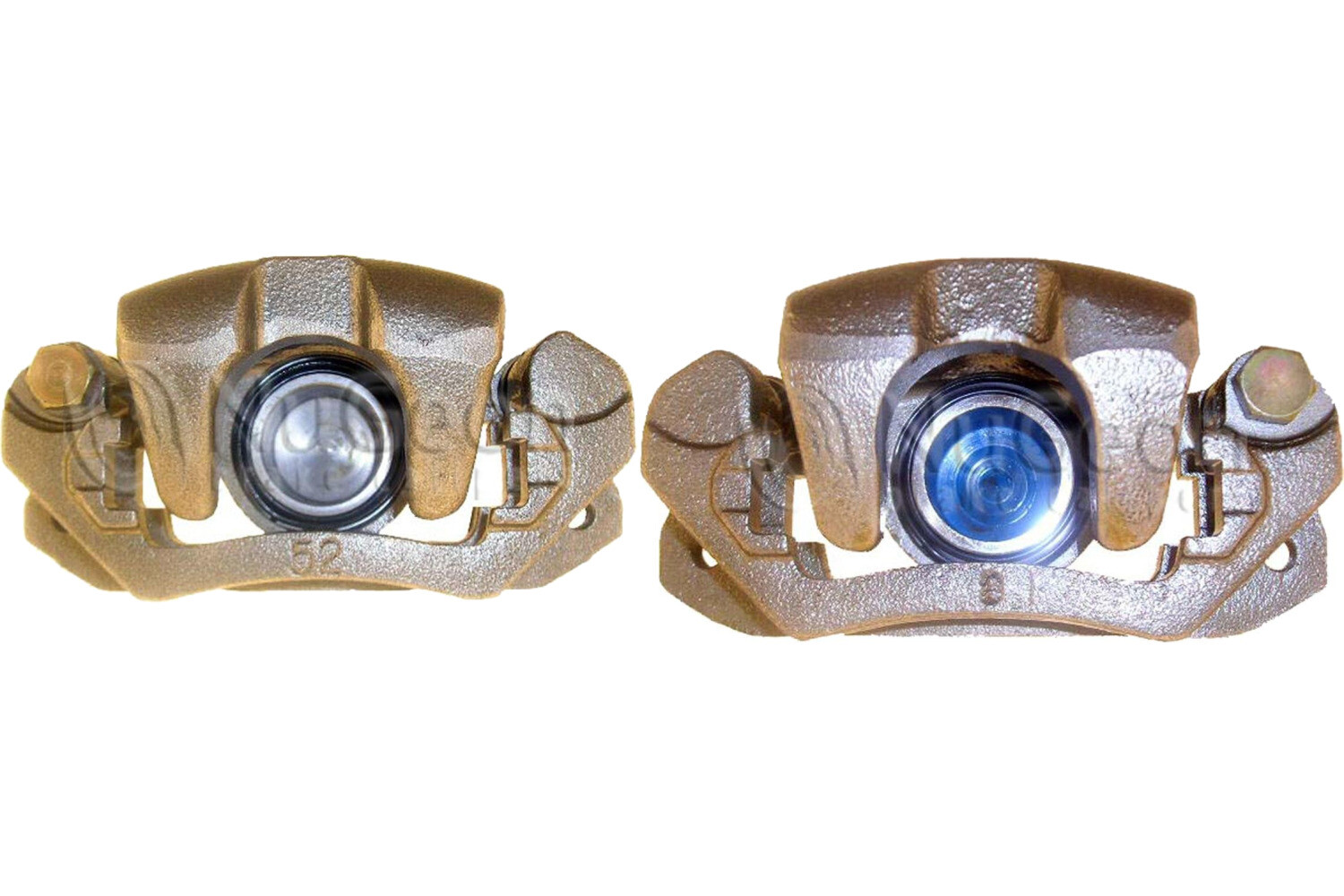 BBB Front Right Left Disc Brake Calipers Set 2pcs for 1981-1985 Mazda RX-7