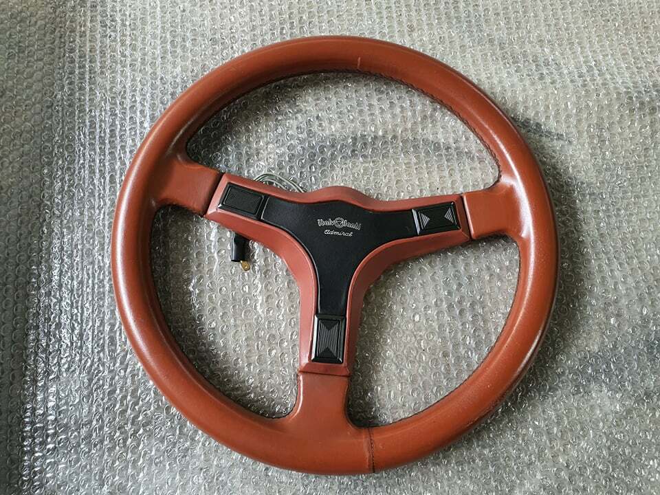 ITALVOLANTI ADMIRAL STEERING WHEELS GREAT GENUINE PART TOYOTA  AE86 Initail D