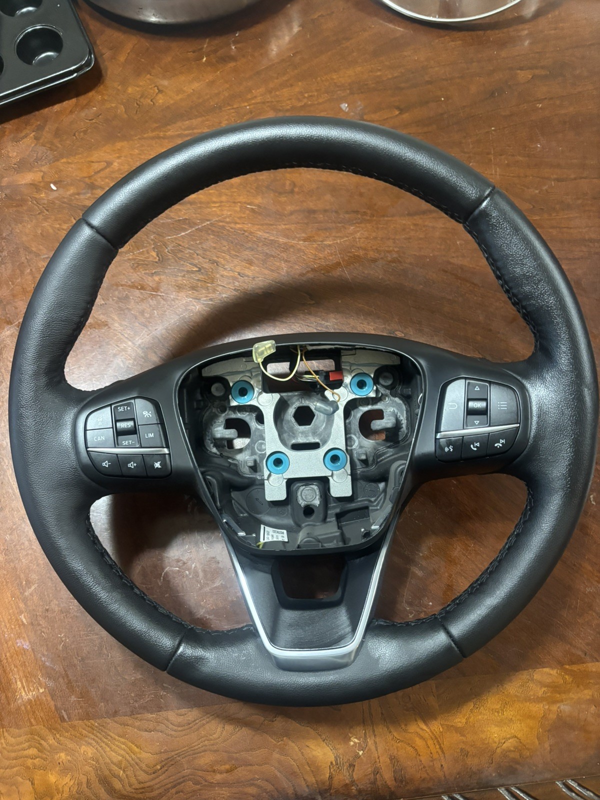 20-25 Ford Transit 150 250 350 Steering Wheel Black  with OEM  mounting