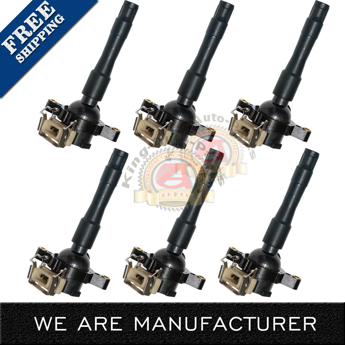 Set of 6 Ignition Coil 1994-2005 FOR BMW ALL Series X5 330 E46 More C1239 UF354 Set of 6 Ignition Coil 1994-2005 FOR BMW ALL Series X5 330 E46 More C1239 UF354