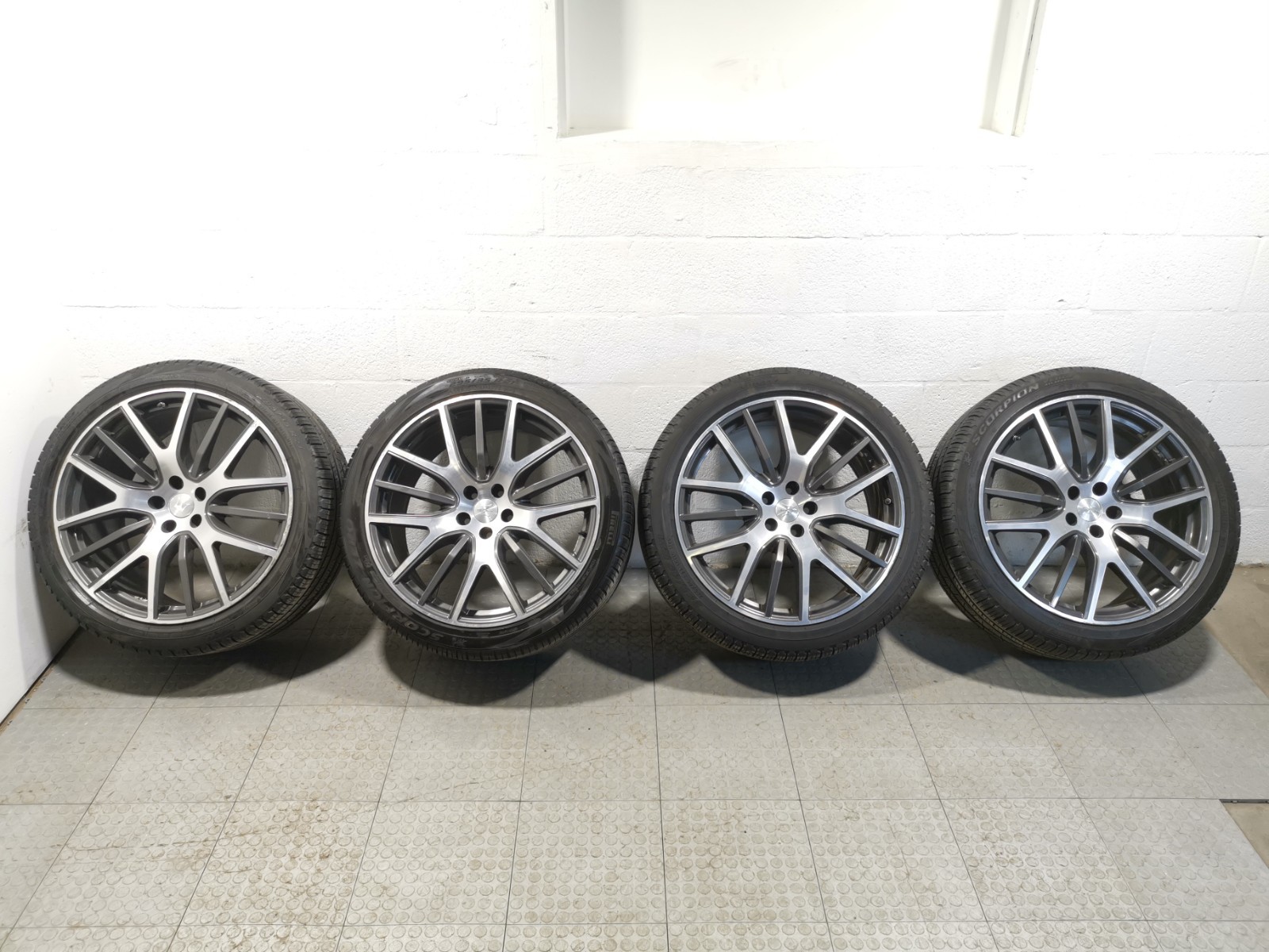 Maserati Levante S AWD 2017 R21 Wheels Rims With Tyres Set Of 4 OEM