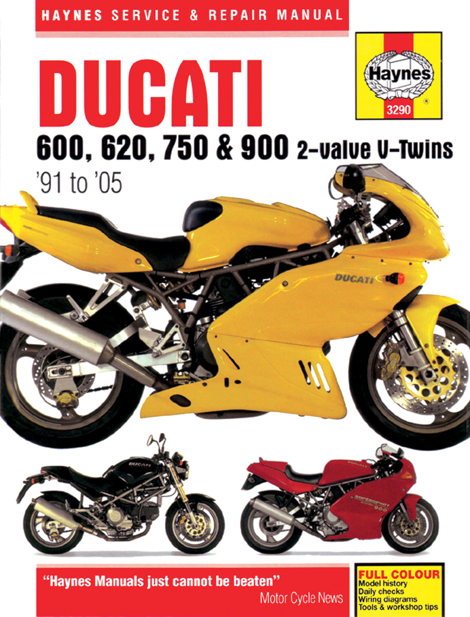 Haynes M3290 Repair Manual Ducati V-Twin 600 750 900 SS 94-02