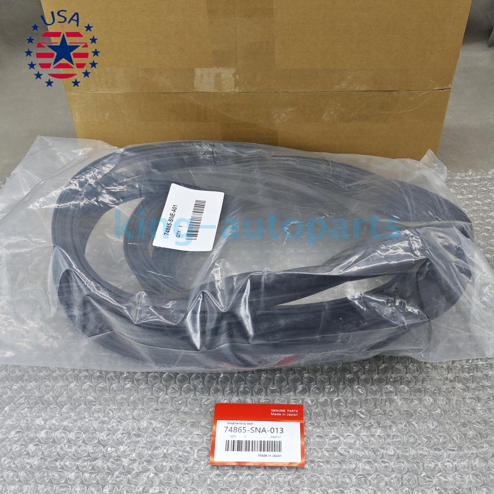 OEM Trunk Lid Weatherstrip Molding Seal Rubber FITS  For Civic Honda 2006-2011