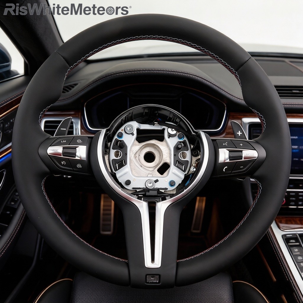 M-SPORT Steering Wheel For BMW F30 F31 F32 F20 F22 X5 F15 X6 F16 M2 F87 M3 80 M4