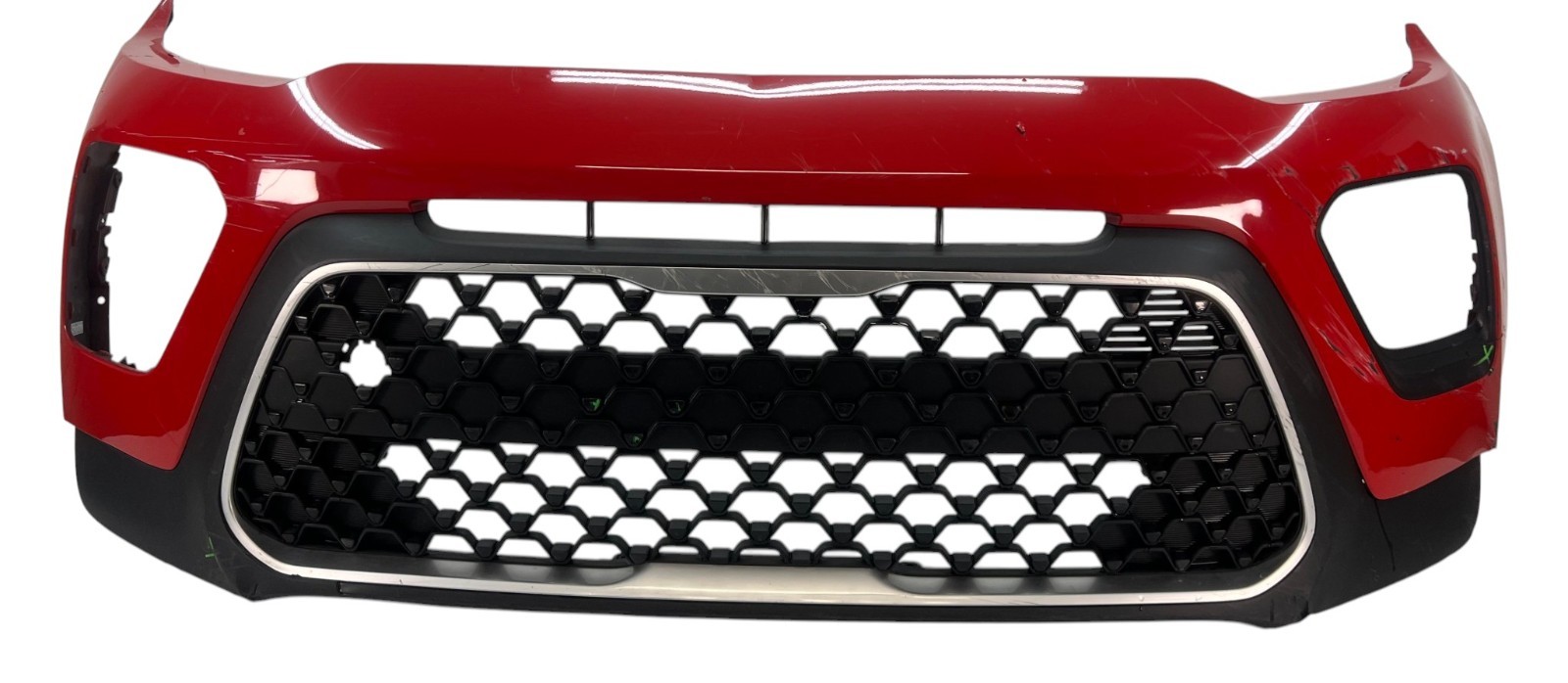 2020-2022 Kia Soul Front Bumper Cover Red with Grille Genuine OEM 86512-K0000