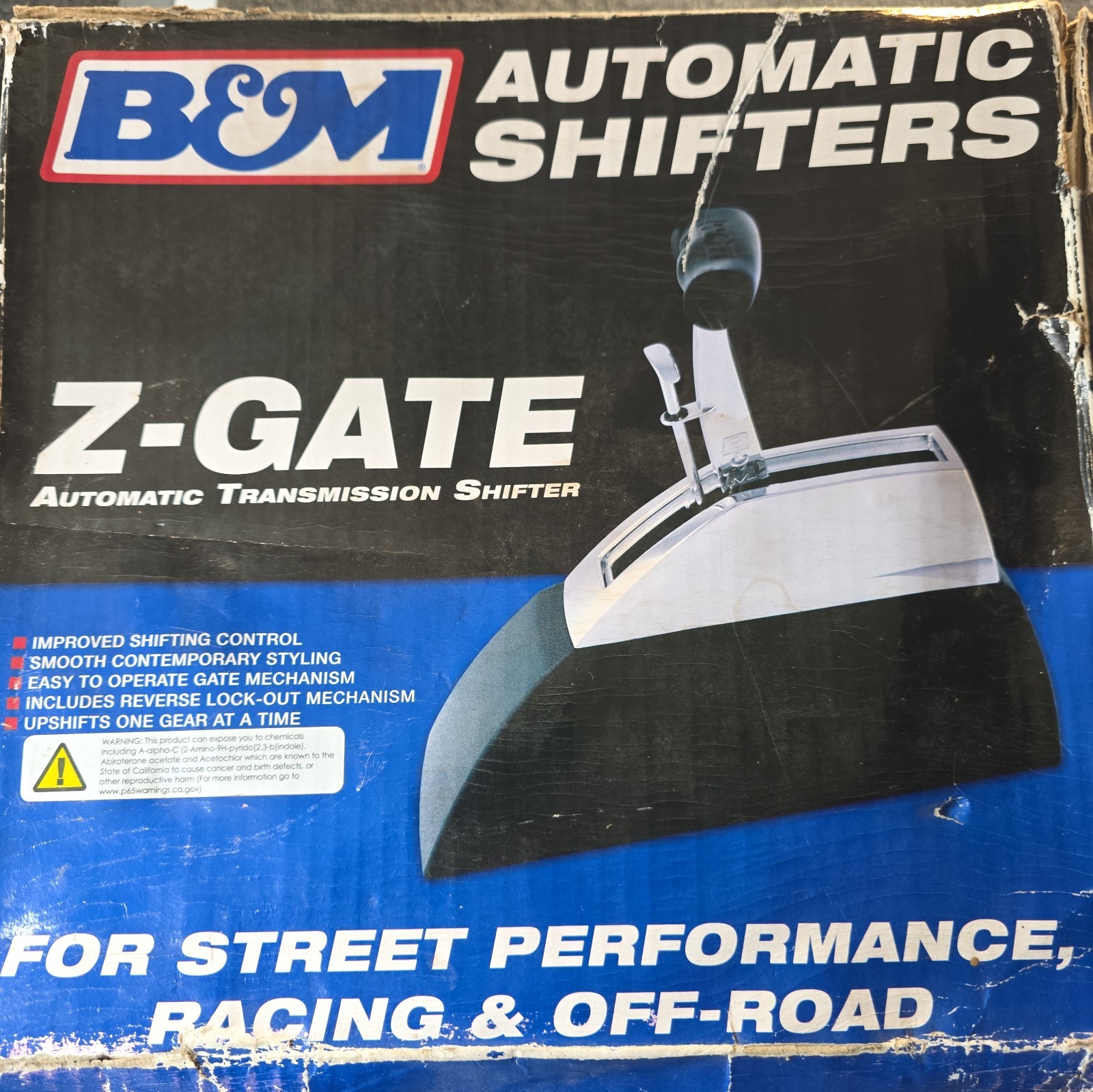 B&M 80681 Z-Gate Shifter C6-C4-A-904-727-TH400-TH200-TH350-TH250 80681 NOB
