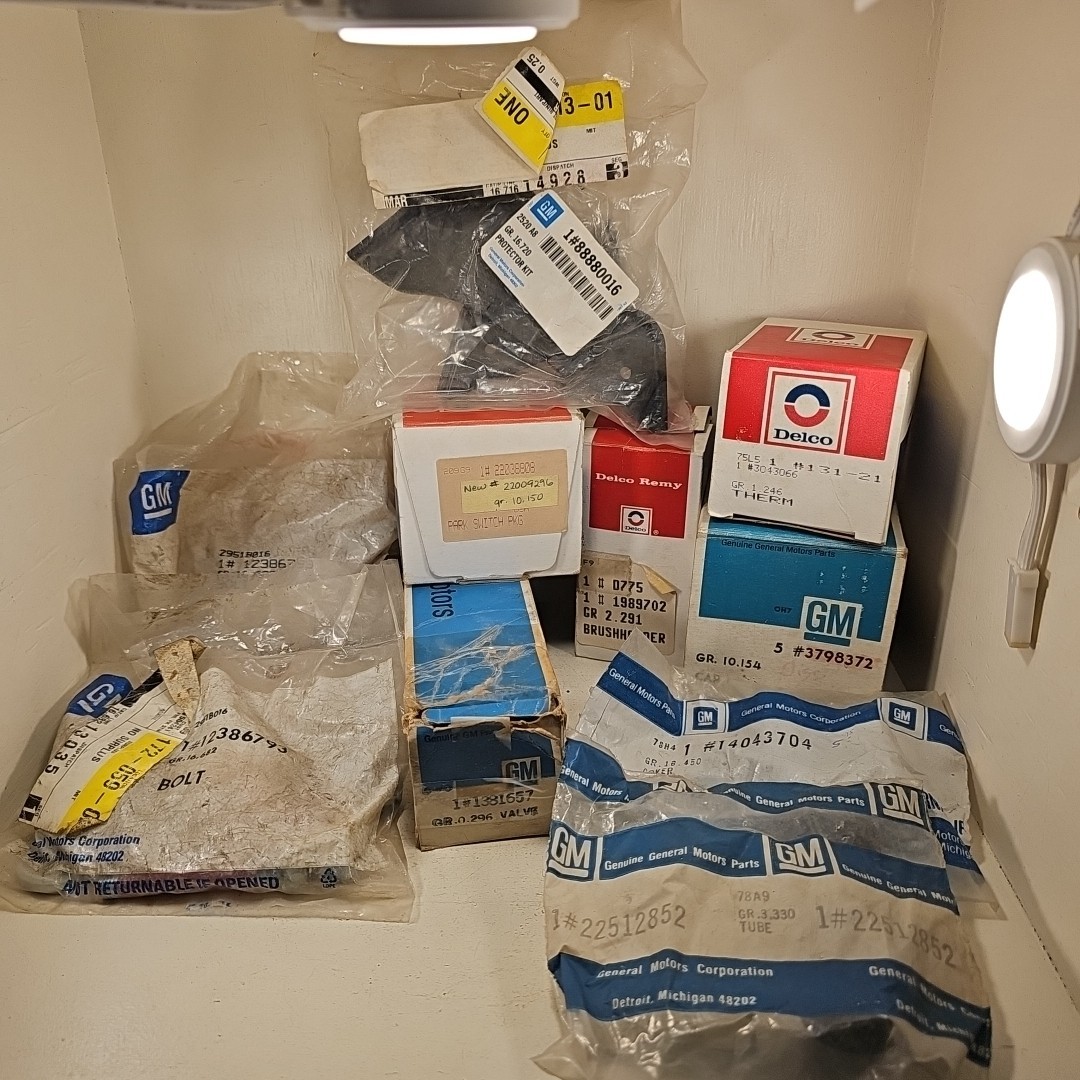 NOS LOT OF 10 OEM GM MIXED PARTS Caps Brush holder Park Switch Bolts Valve NOS LOT OF 10 OEM GM MIXED PARTS Caps Brush holder Park Switch Bolts Valve