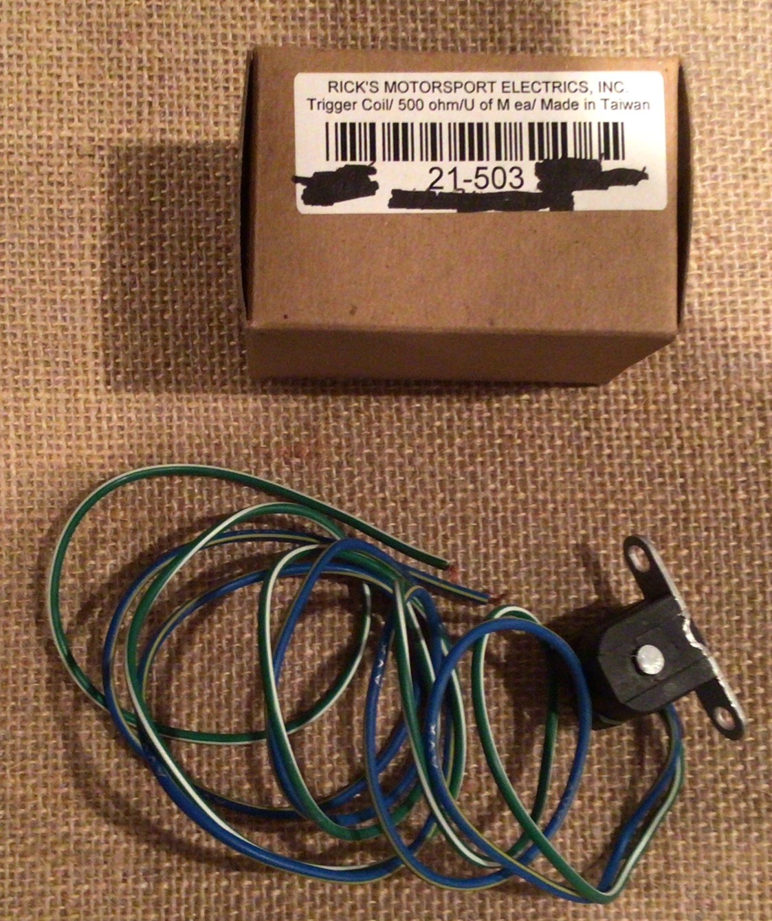 Ricks Motorsports Electrics, Stator Trigger Pickup Coil, 21-503 Ricks Motorsports Electrics, Stator Trigger Pickup Coil, 21-503