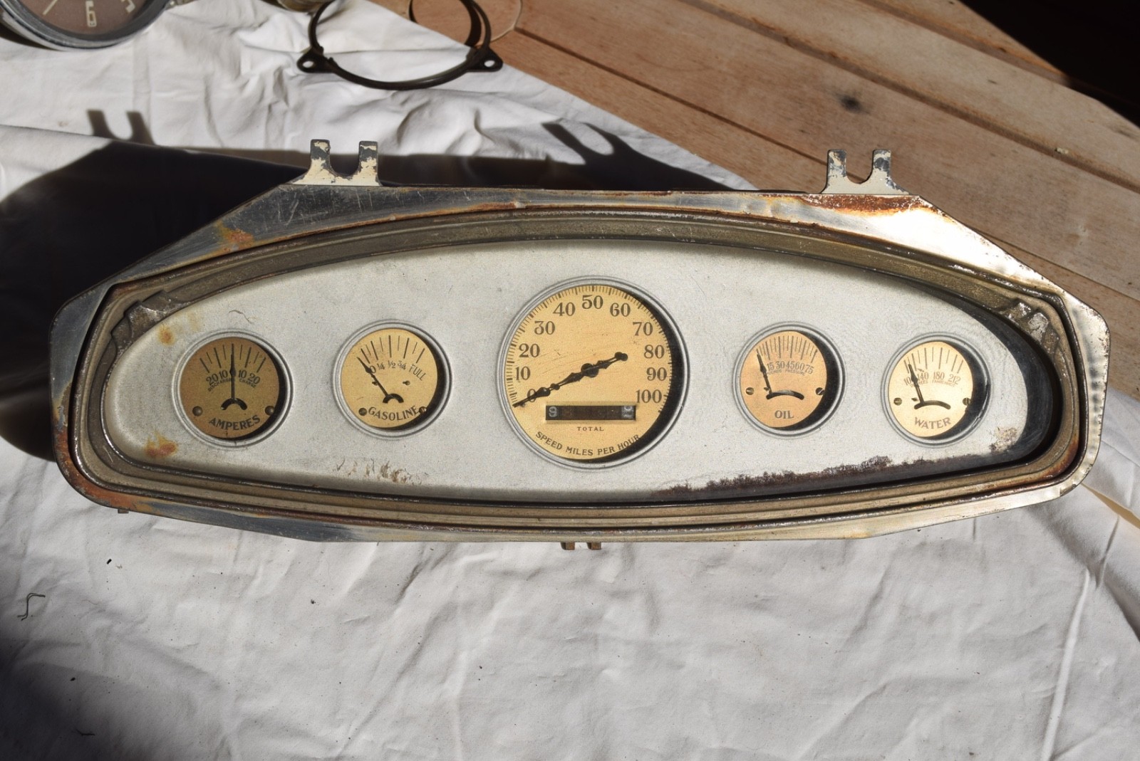 1931 1932 Dodge Combo Dash Instrument Cluster