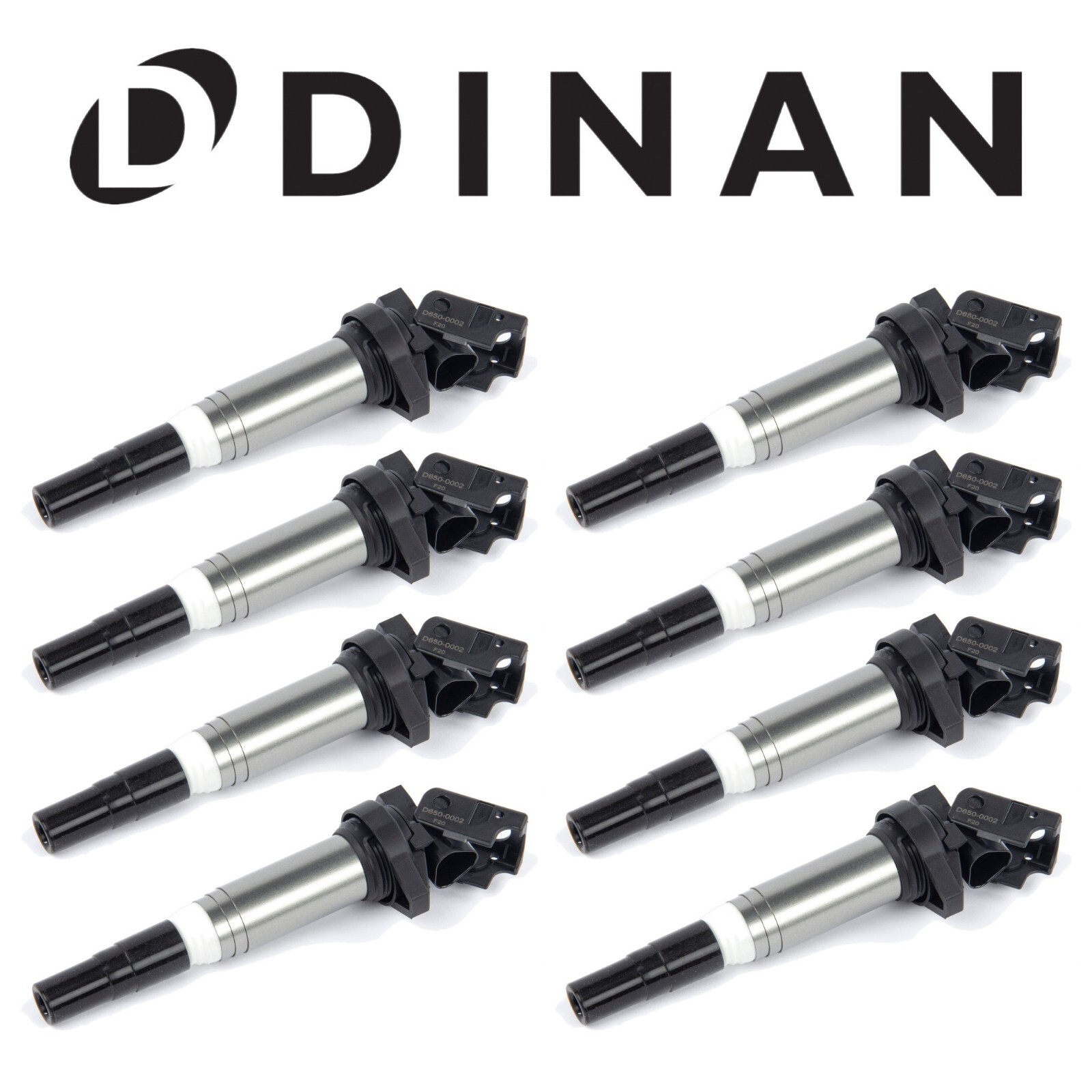 Dinan N-Series Style Ignition Coils For 2002-2022 BMW 5/6/7 Series X5/X6/X7 4.4L