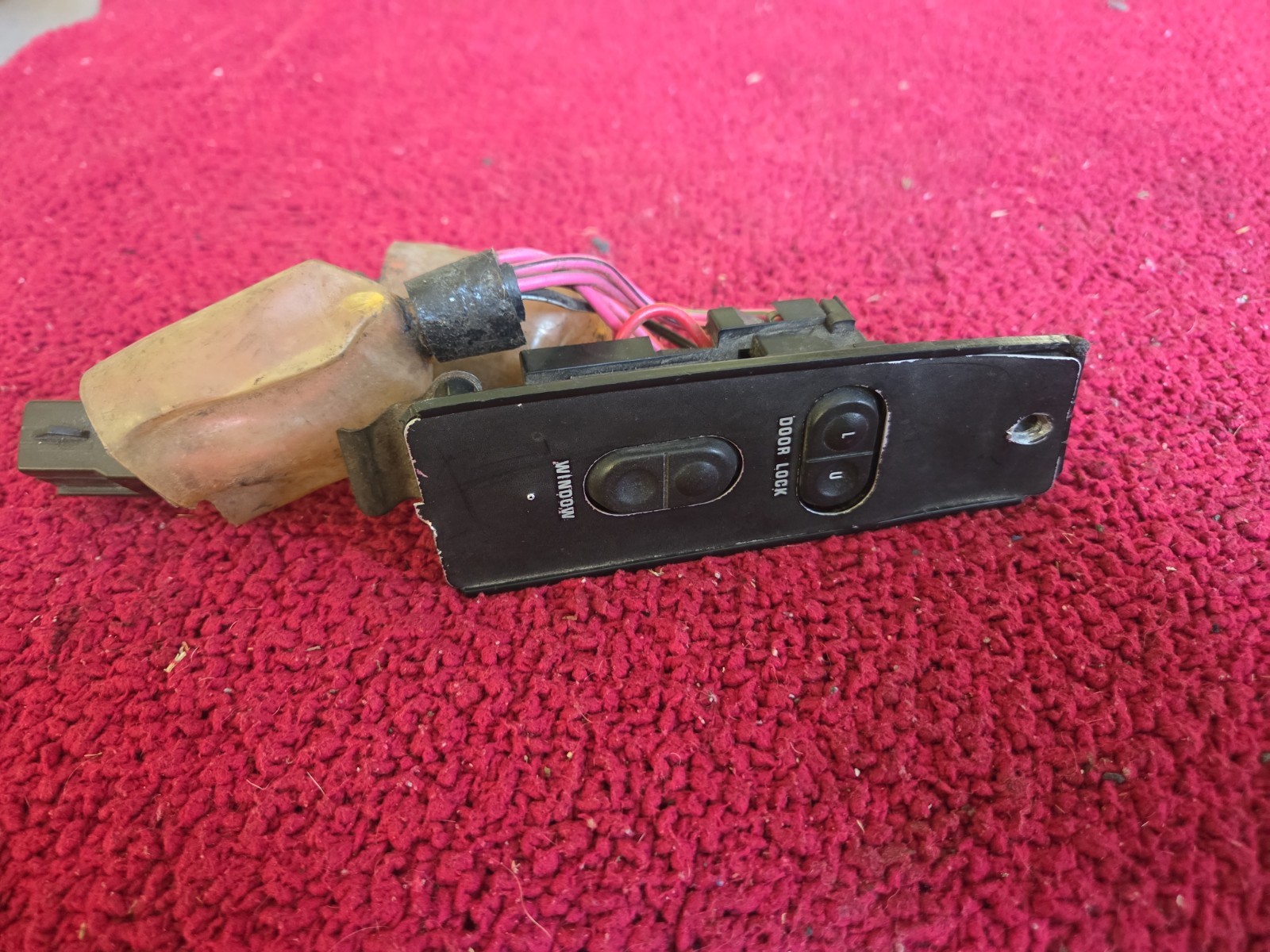 87-93mustang Gt Lx Right Side Power Window Lock