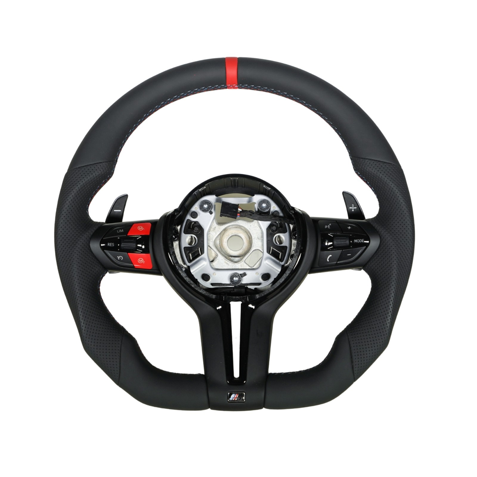 Real Nappa Leather FlatBottom Steering Wheel for BMW F30 F32 F22 F80 F82 F87