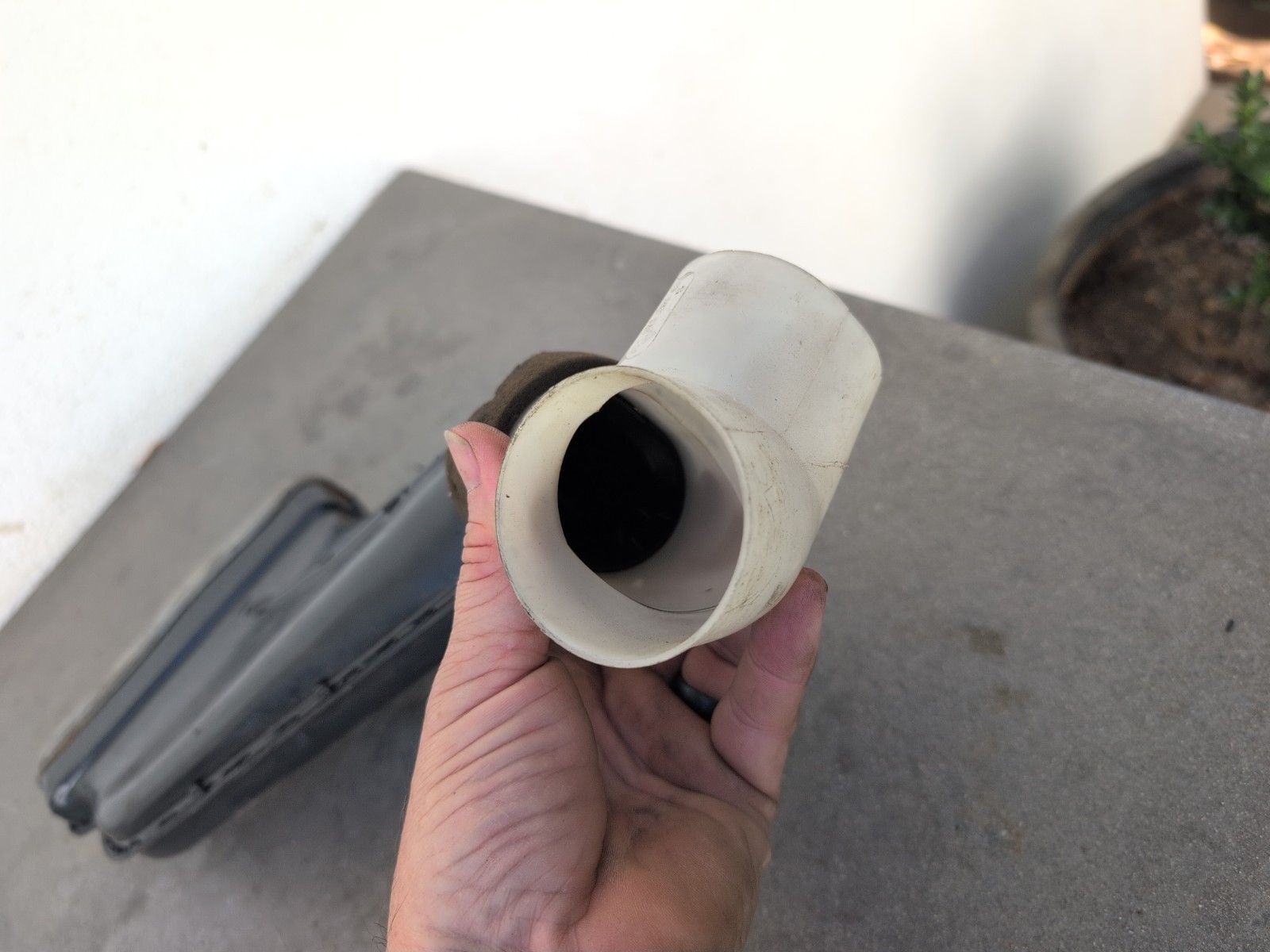 Porsche 911 Dash Defrost Air Duct from 1988 Porsche 911 Dash Defrost Air Duct from 1988