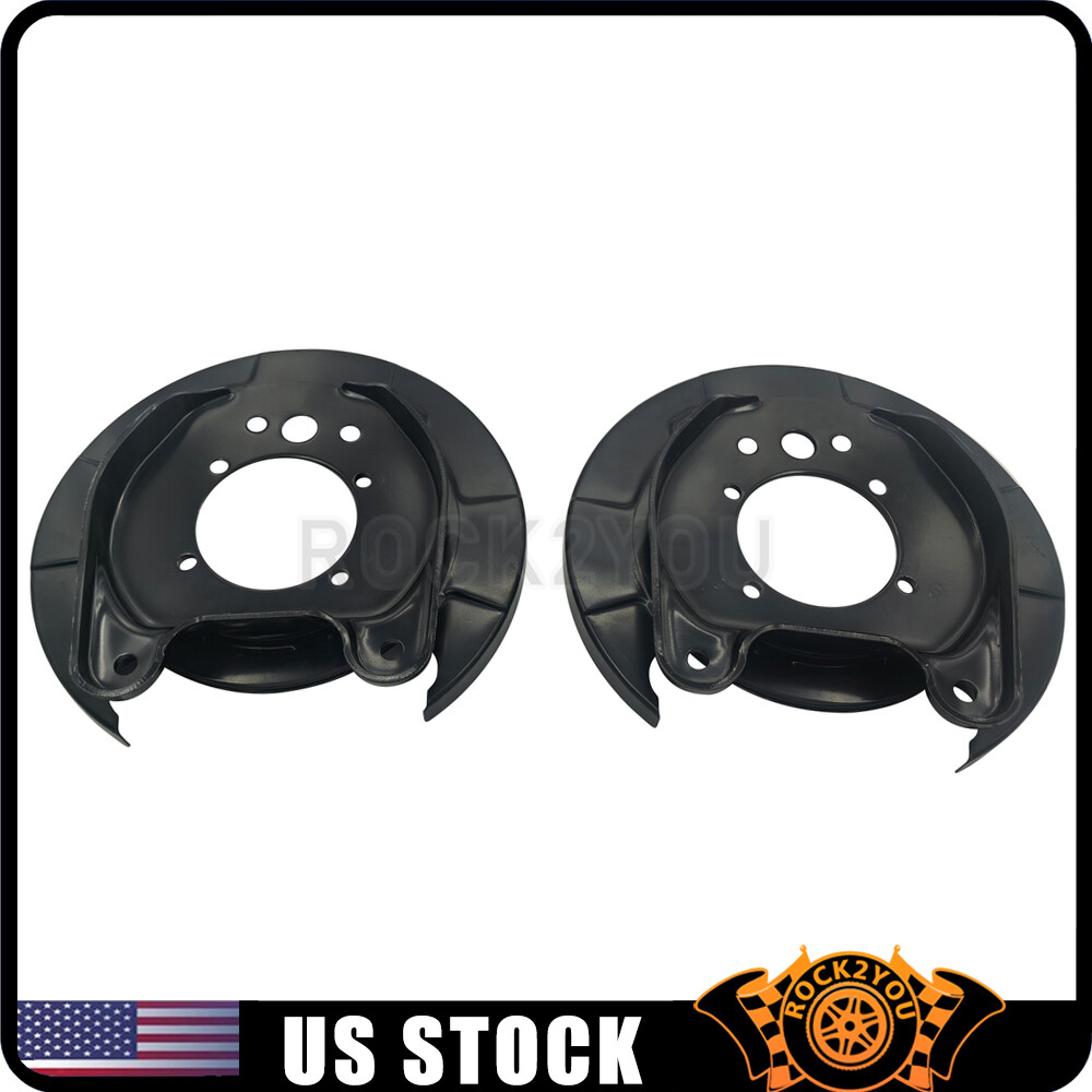New Rear RH & LH Brake Backing Plates Pair For 2005-2020 Nissan Xterra Frontier