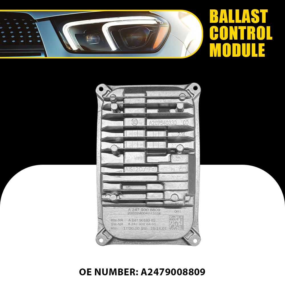 FITS 2020-23 Mercedes GLE W167 LED Headlight Control Module Ballast A2479008809