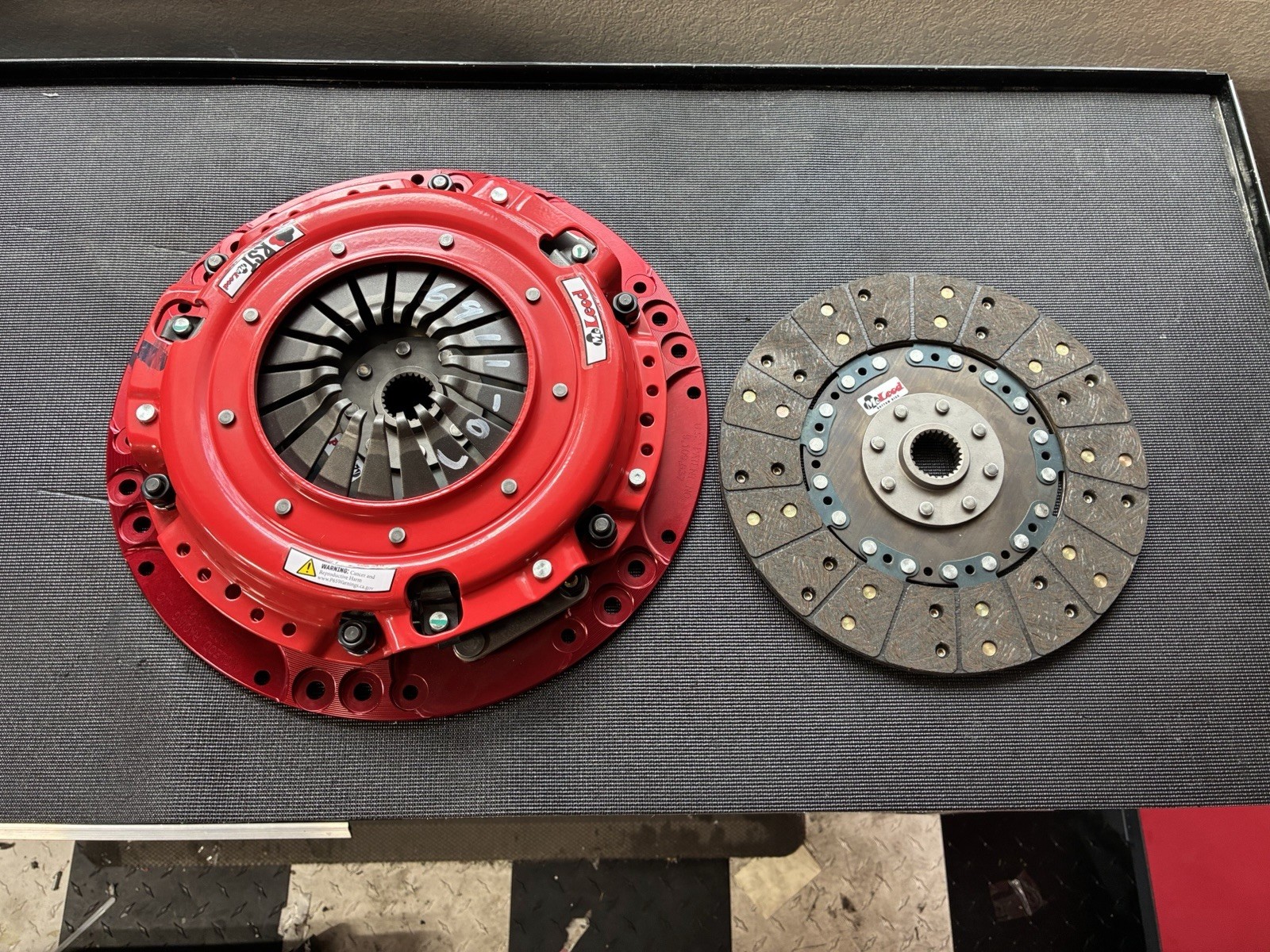 NEW McLeod 6911-07 RST Twin Disc Clutch 1-1/8x26 Spline GM Ford Mopar 800HP