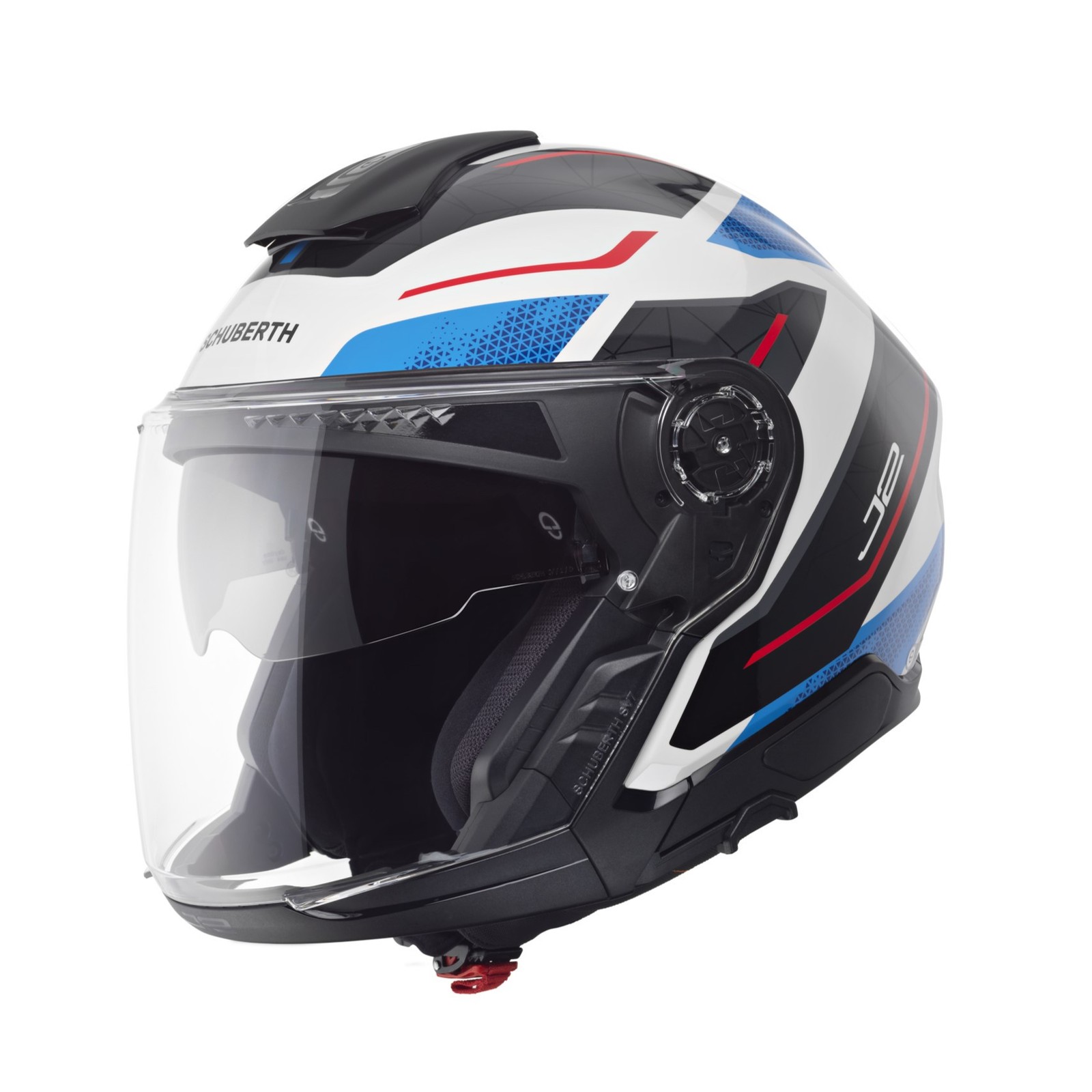 Schuberth J2 Sigma Blue Glossy Jet Motorcycle Helmet MPN 419901