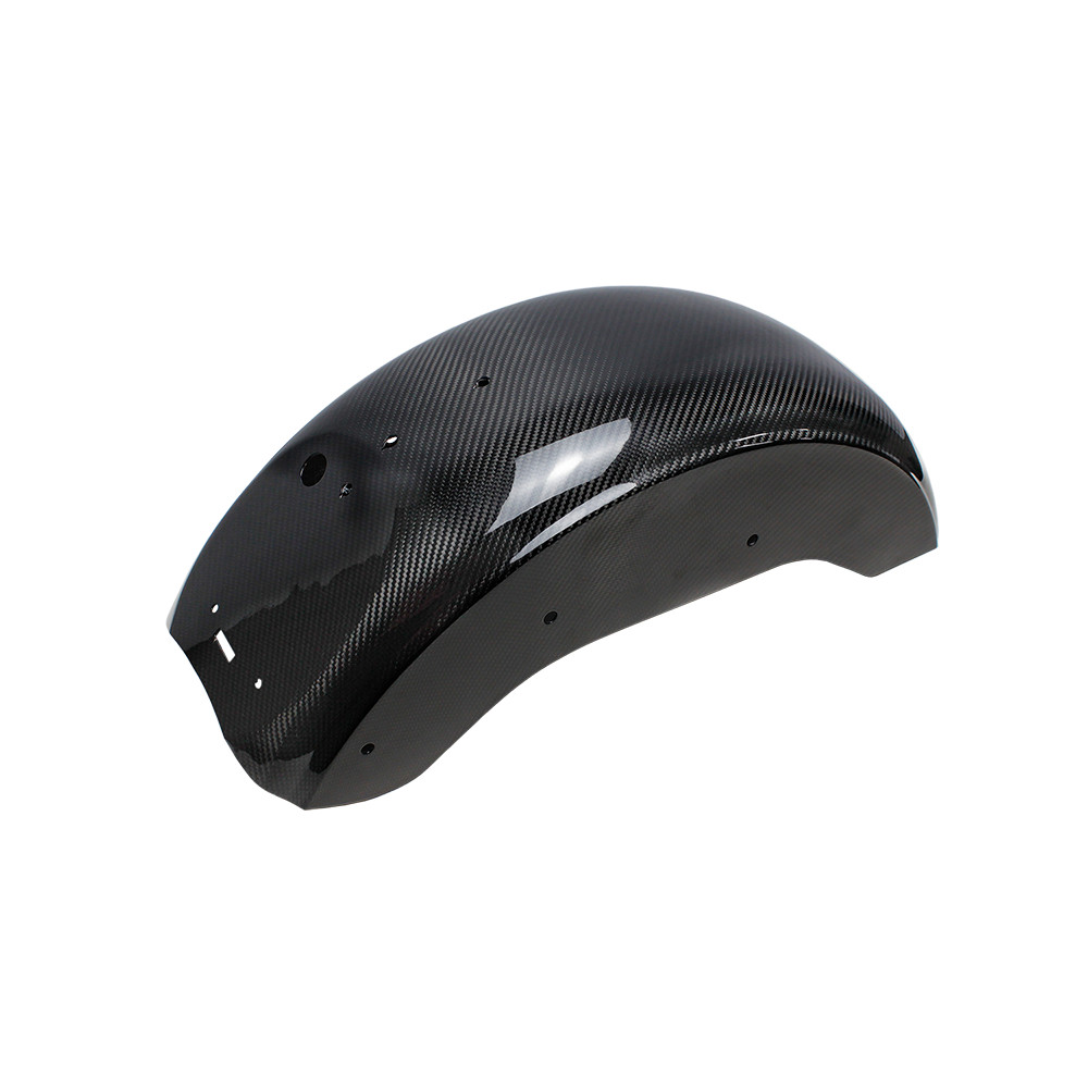 Black 3k Carbon Fiber Rear Fender For Harley 2022-2026 Low Rider S/ST FXLRST
