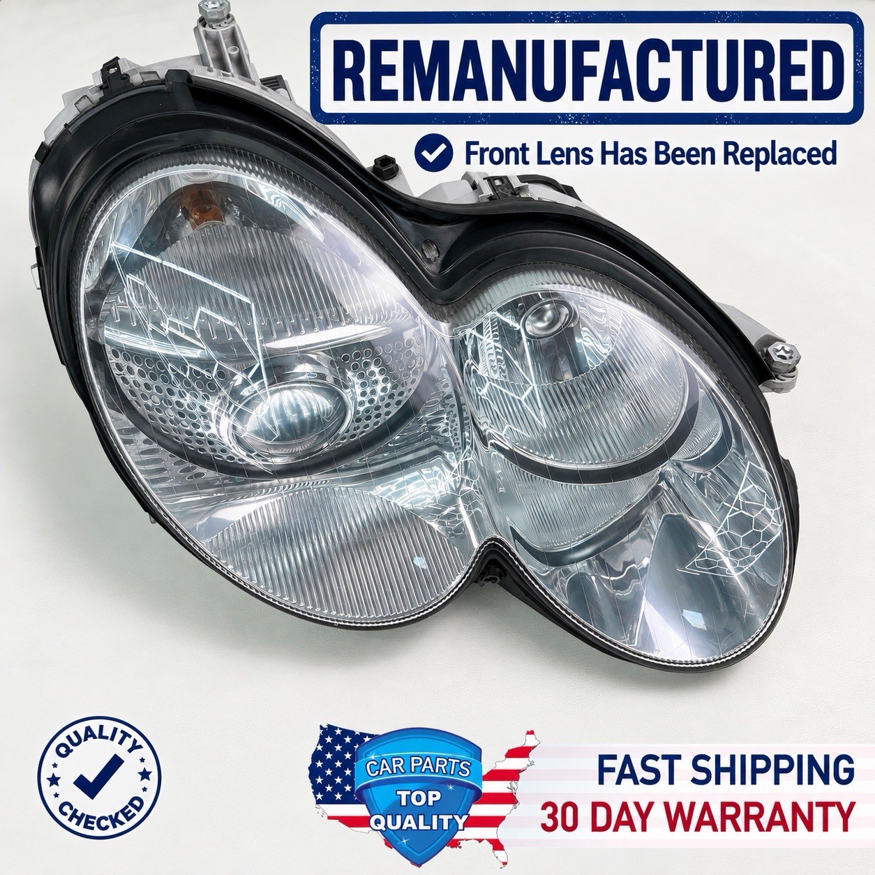 03-08 Mercedes R230 SL500 SL600 SL55 Right Side Headlight Lamp Xenon OEM NICE 03-08 Mercedes R230 SL500 SL600 SL55 Right Side Headlight Lamp Xenon OEM NICE